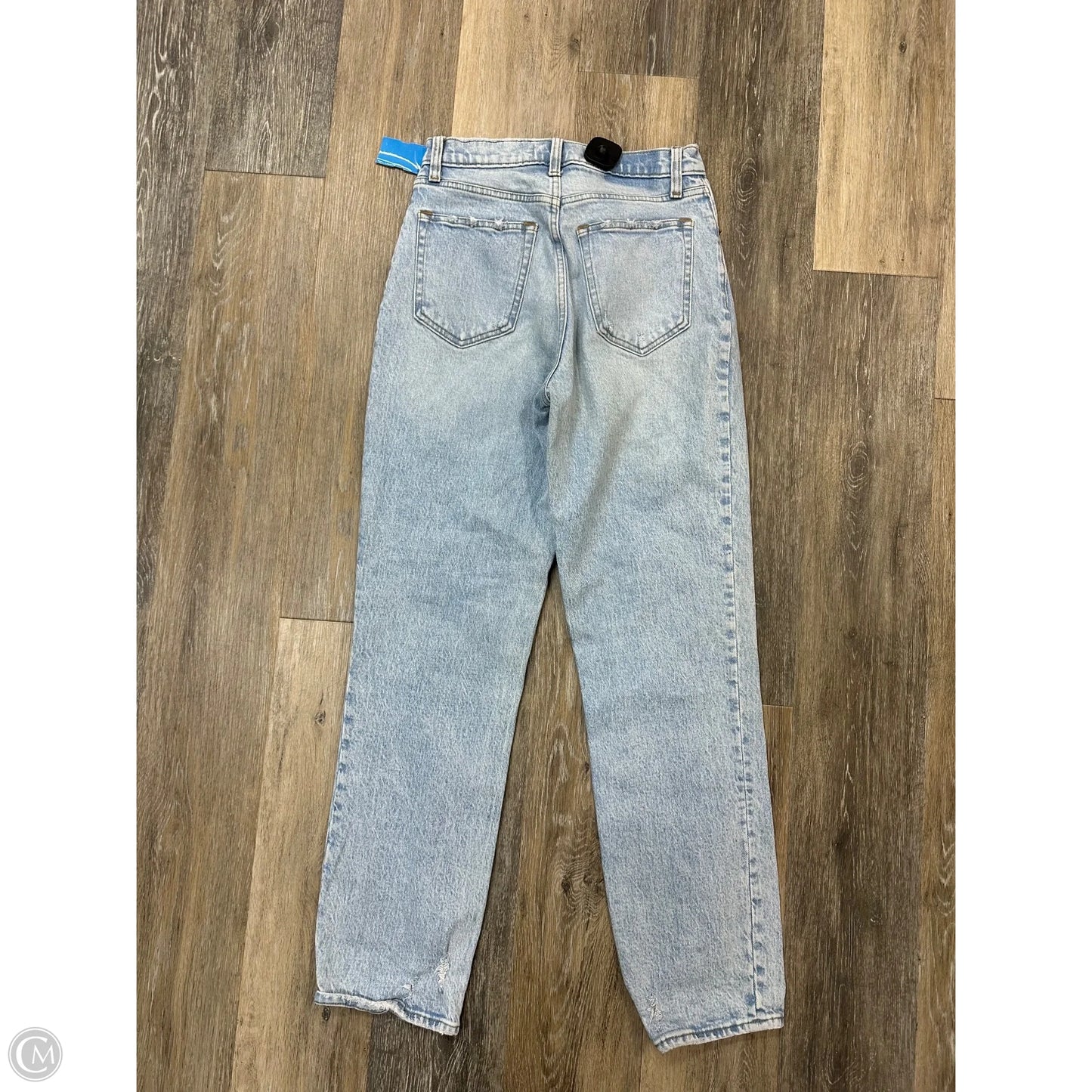 Jeans Straight By Abercrombie And Fitch In Blue Denim, Size: 4/27