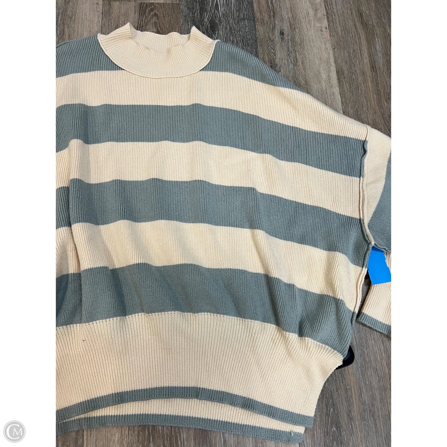 Sweater By Altard State In Striped Pattern, Size: L