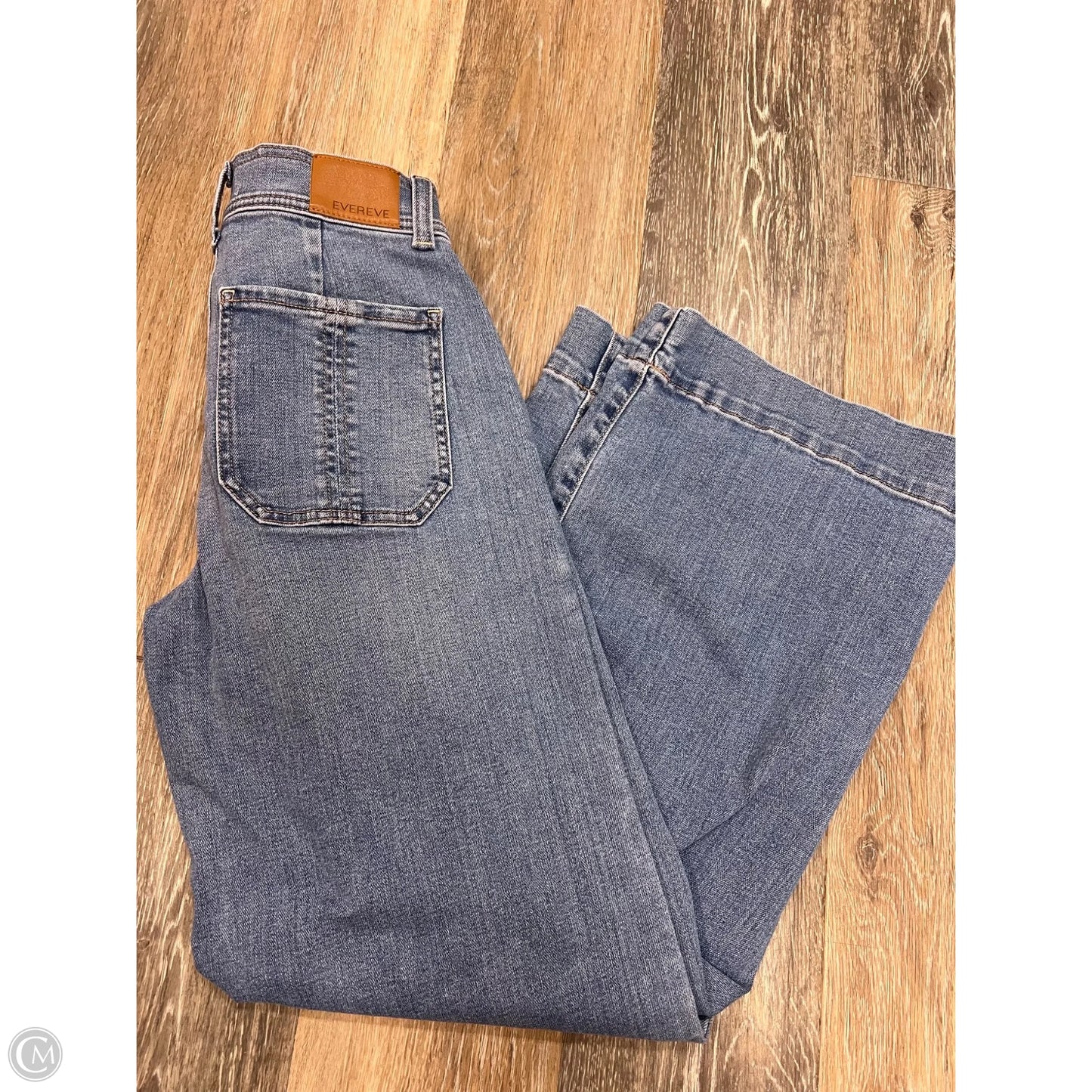 Jeans Wide Leg By Evereve In Blue Denim, Size: 1/25