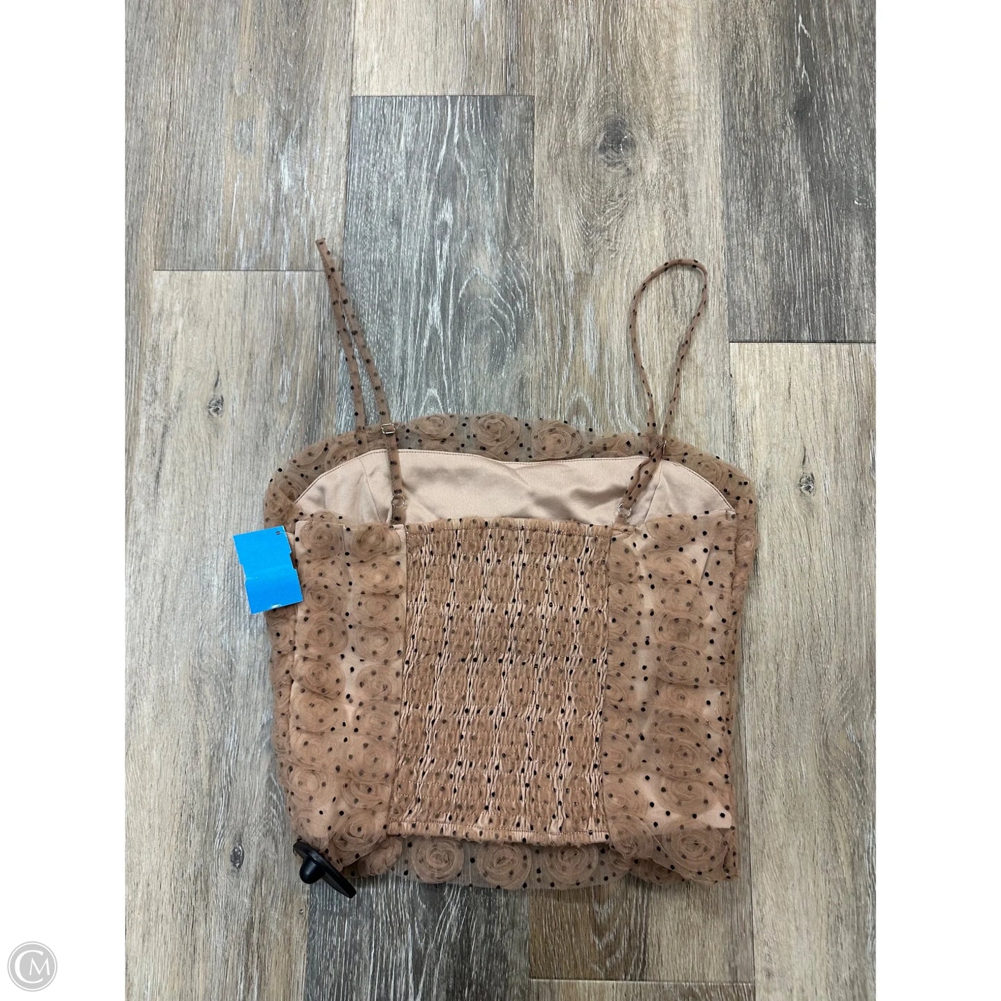 Tank Top By Lulus In Tan, Size: M