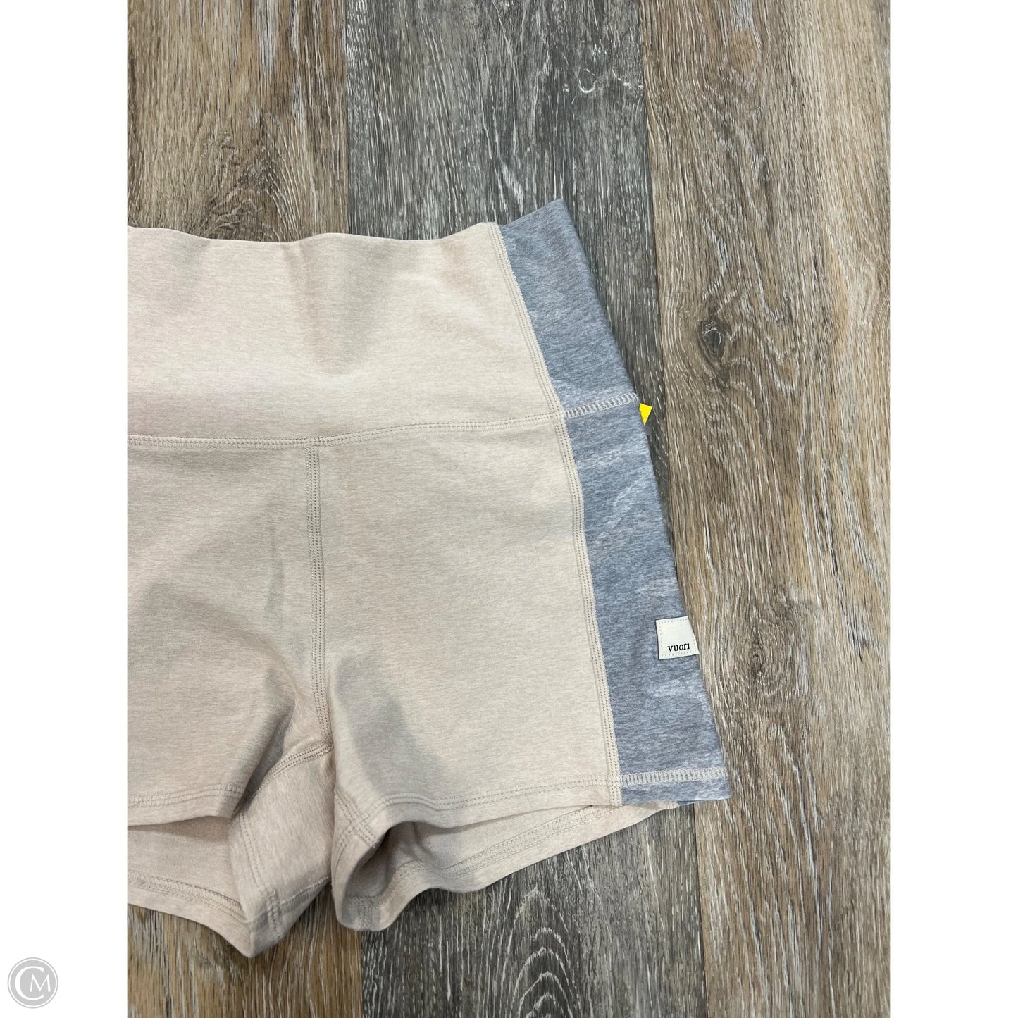 Athletic Shorts By Vuori In Cream & Grey, Size: Xs