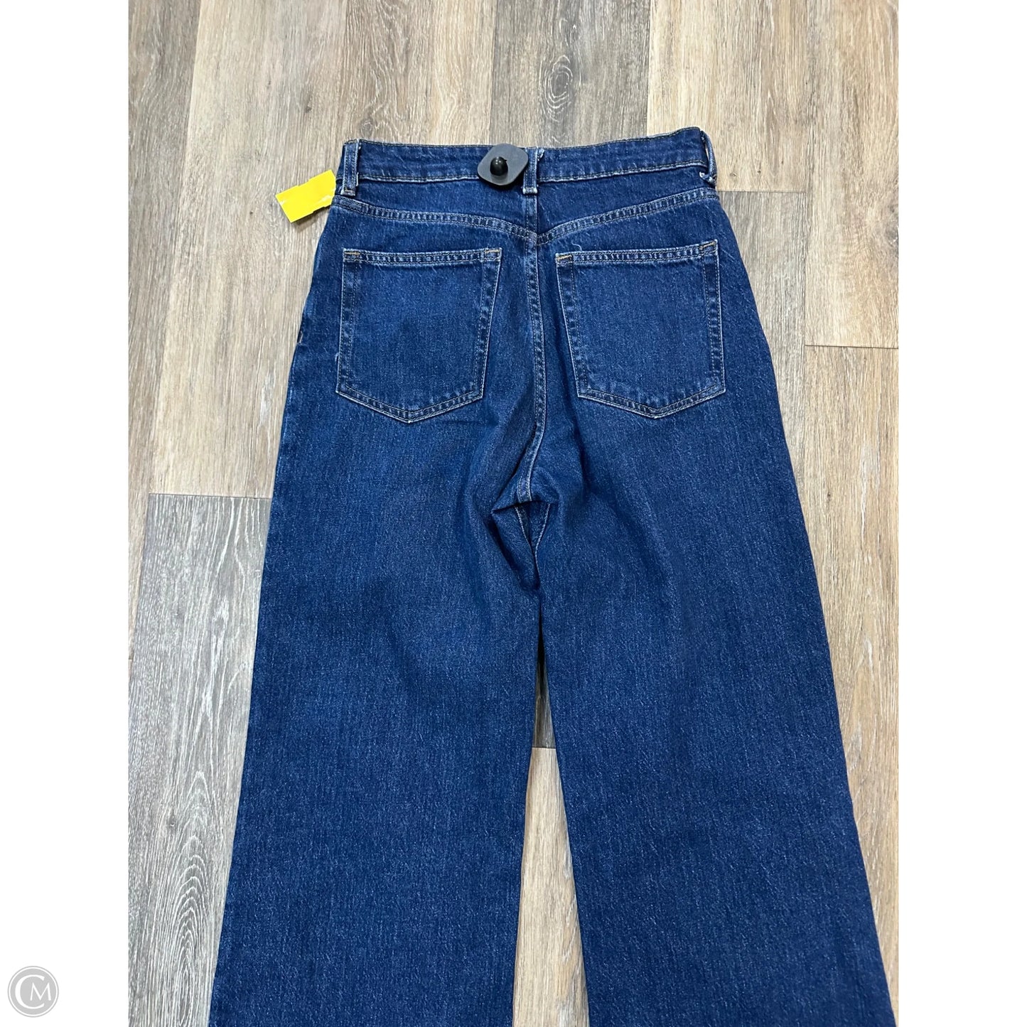 Jeans Wide Leg By H&m In Blue Denim, Size: 6