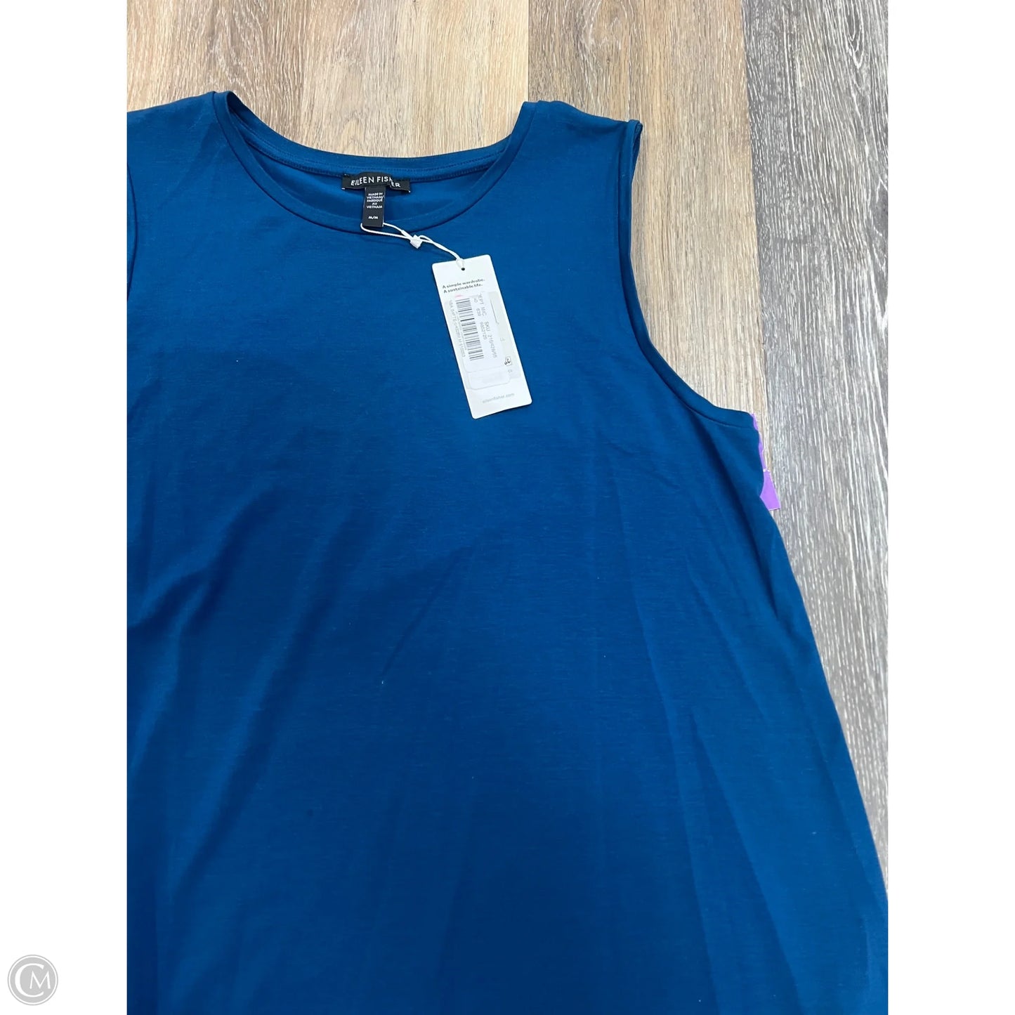 Tank Top By Eileen Fisher In Blue, Size: M