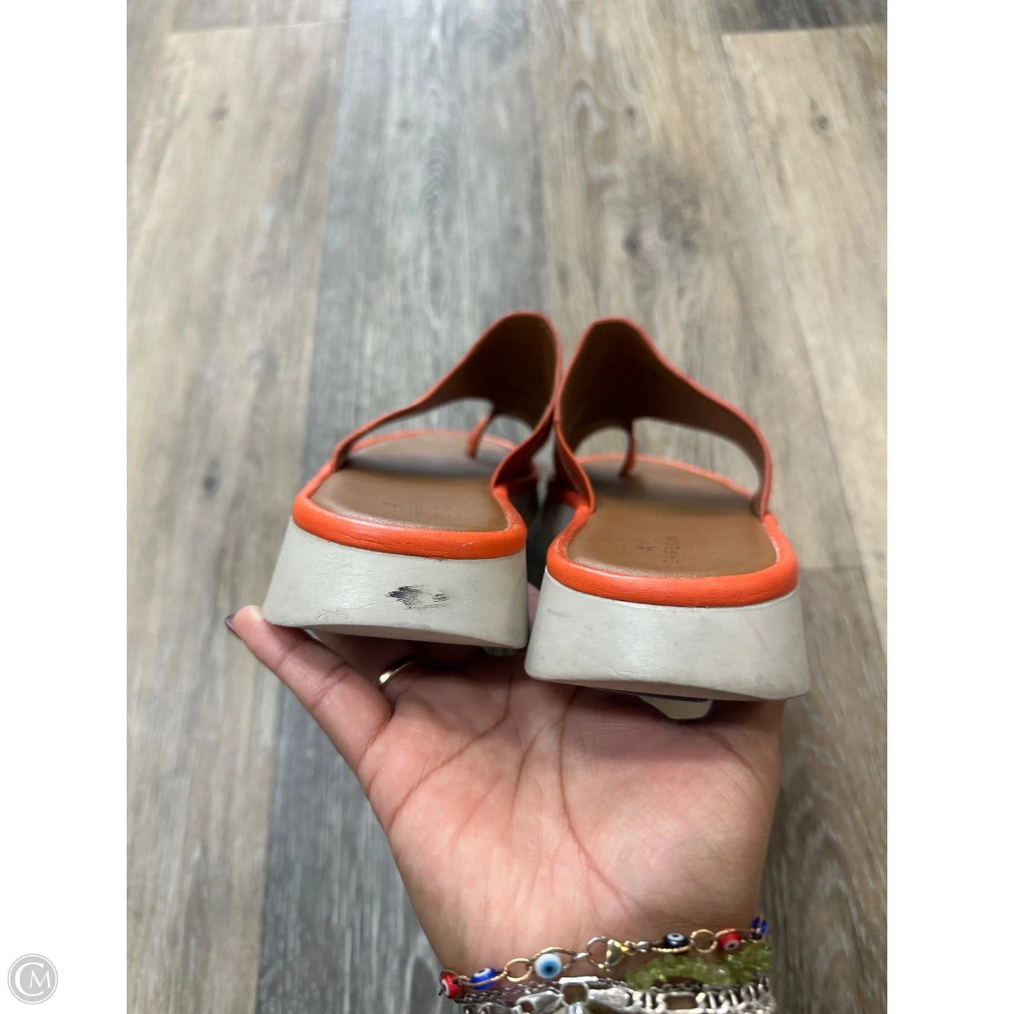 Sandals Flats By Caslon In Orange, Size: 8