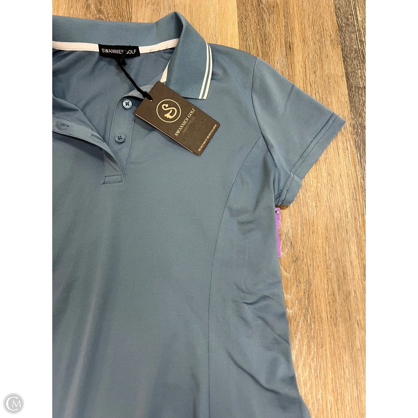 Athletic Dress By Swannies In Blue, Size: M