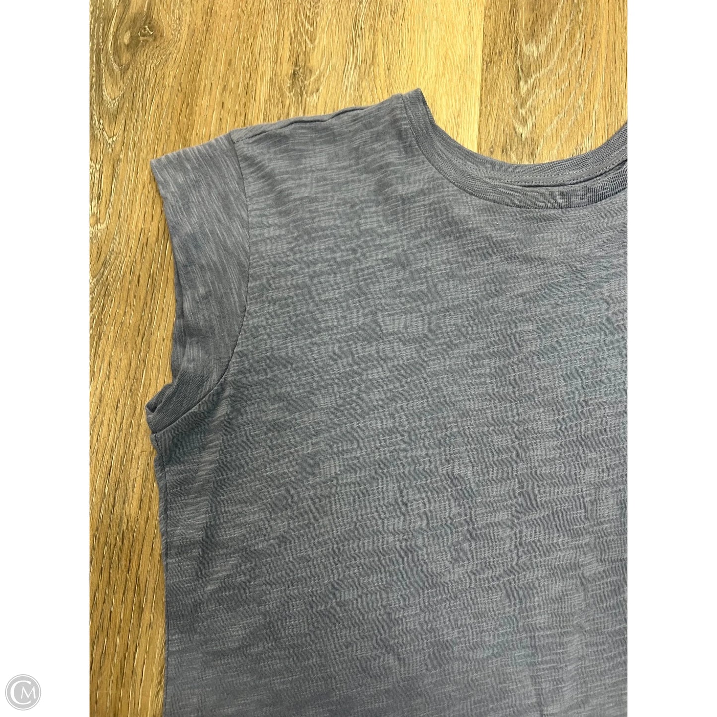 Top Short Sleeve By Madewell In Blue, Size: S