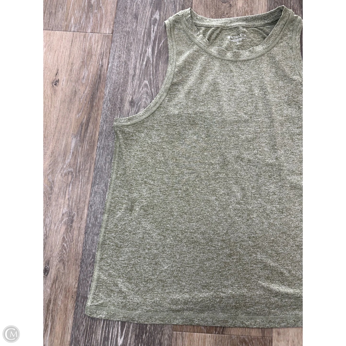 Athletic Tank Top By Athleta In Green, Size: S