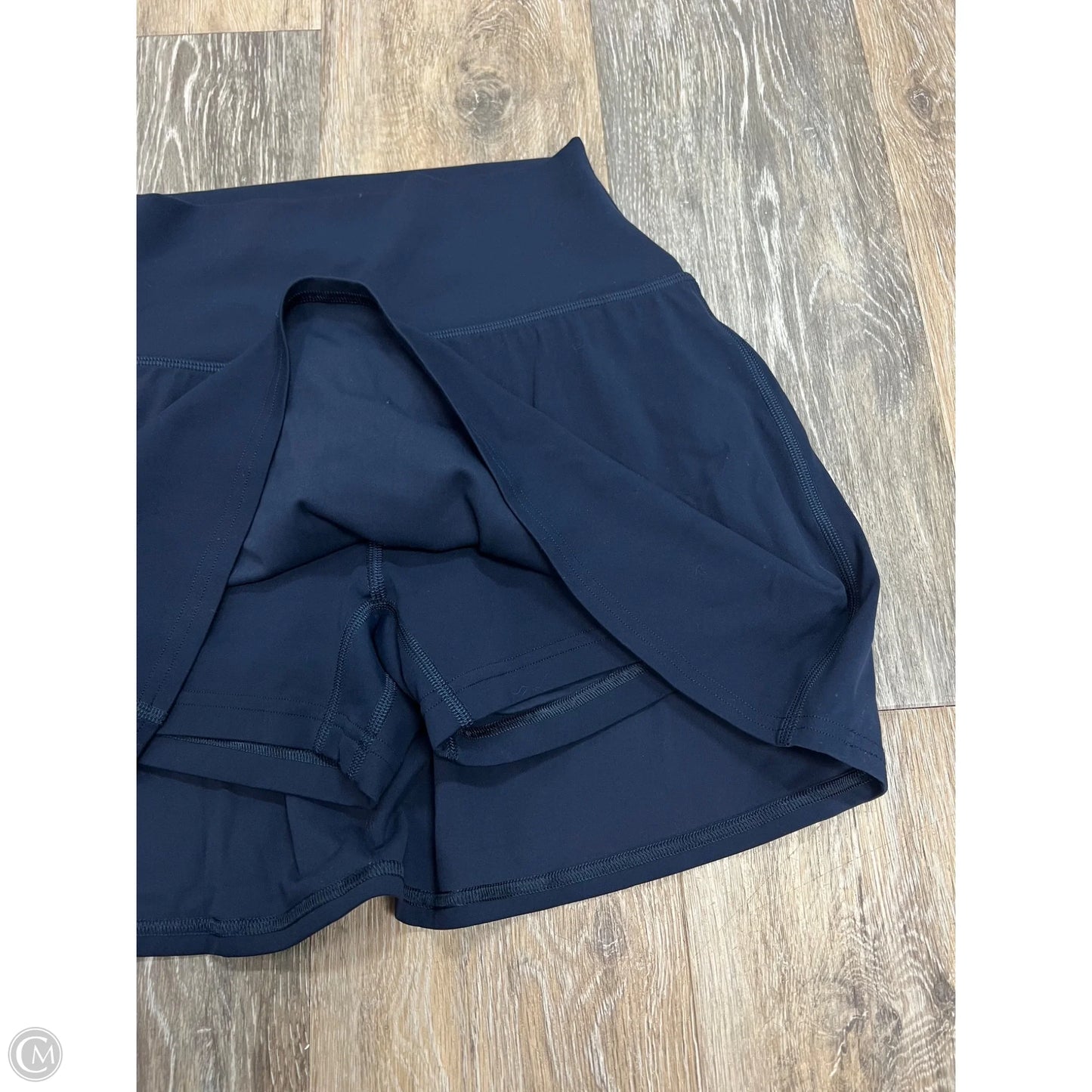 Athletic Skort By Lululemon In Navy, Size: 4