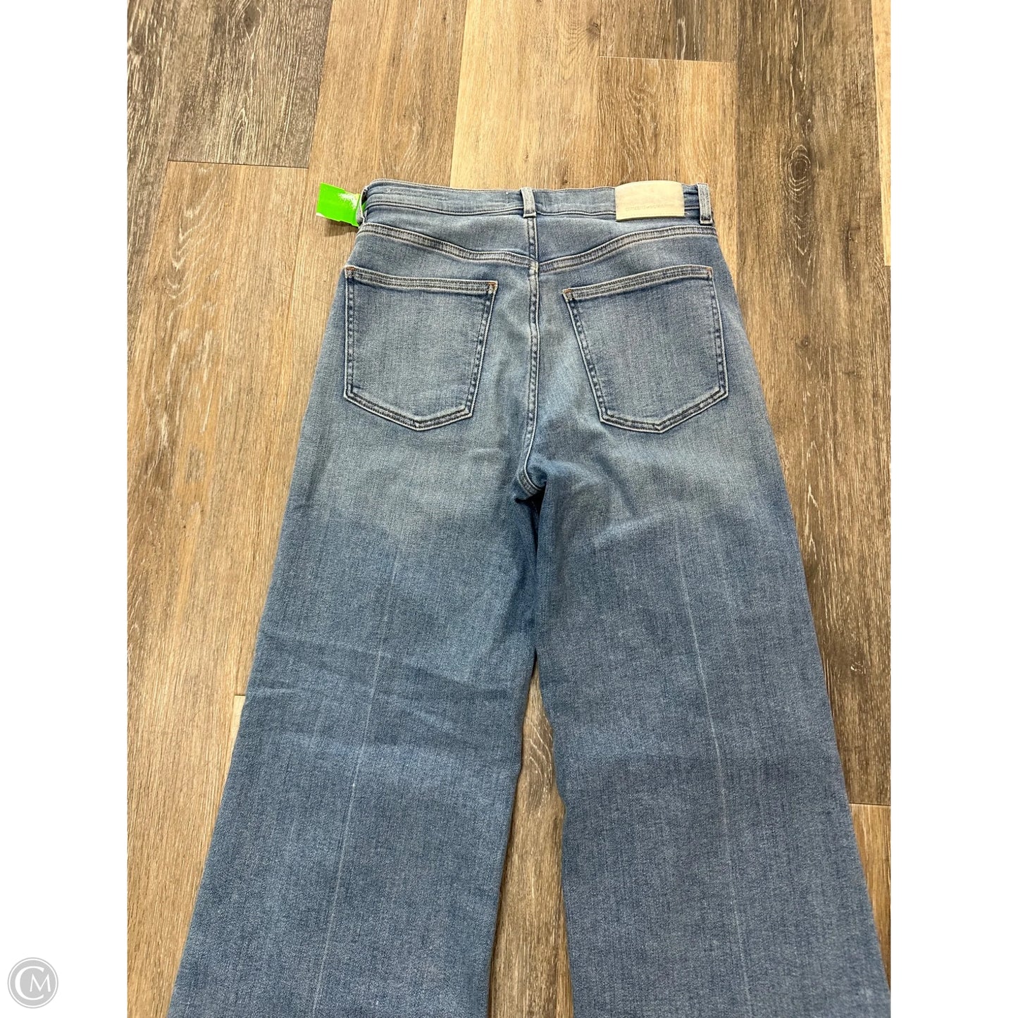 Jeans Wide Leg By Citizens Of Humanity In Blue Denim, Size: 4