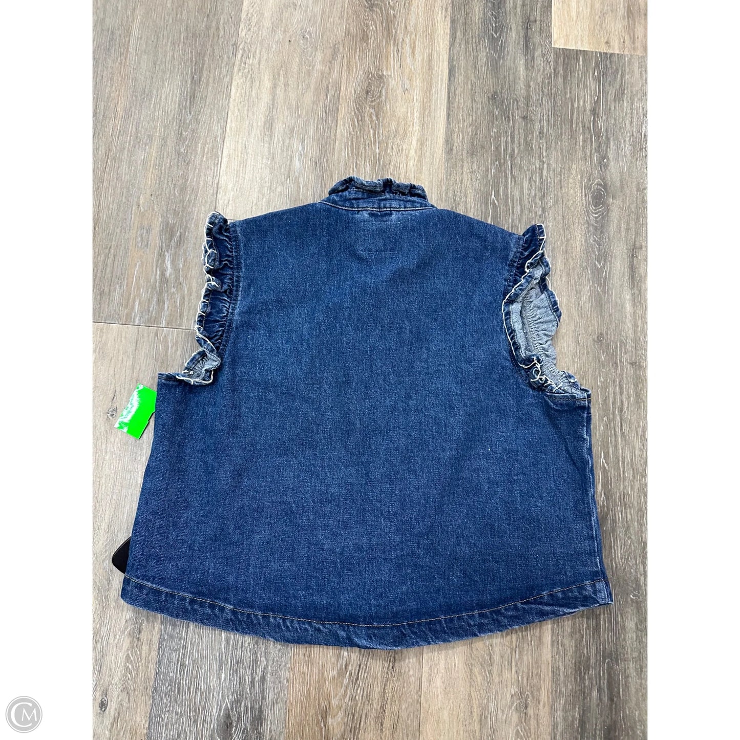 Vest Other By Seventy + Mochi In Blue Denim, Size: M