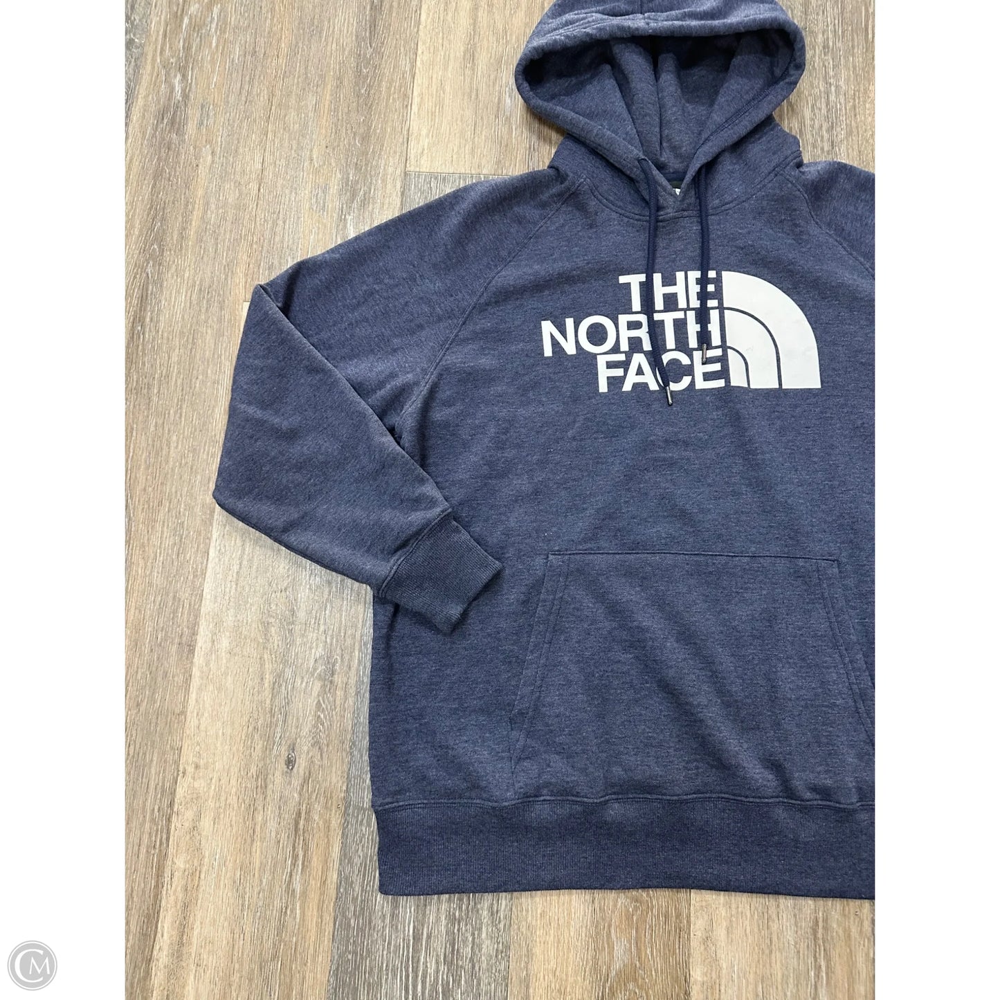 Athletic Sweatshirt Hoodie By The North Face In Blue, Size: Xl