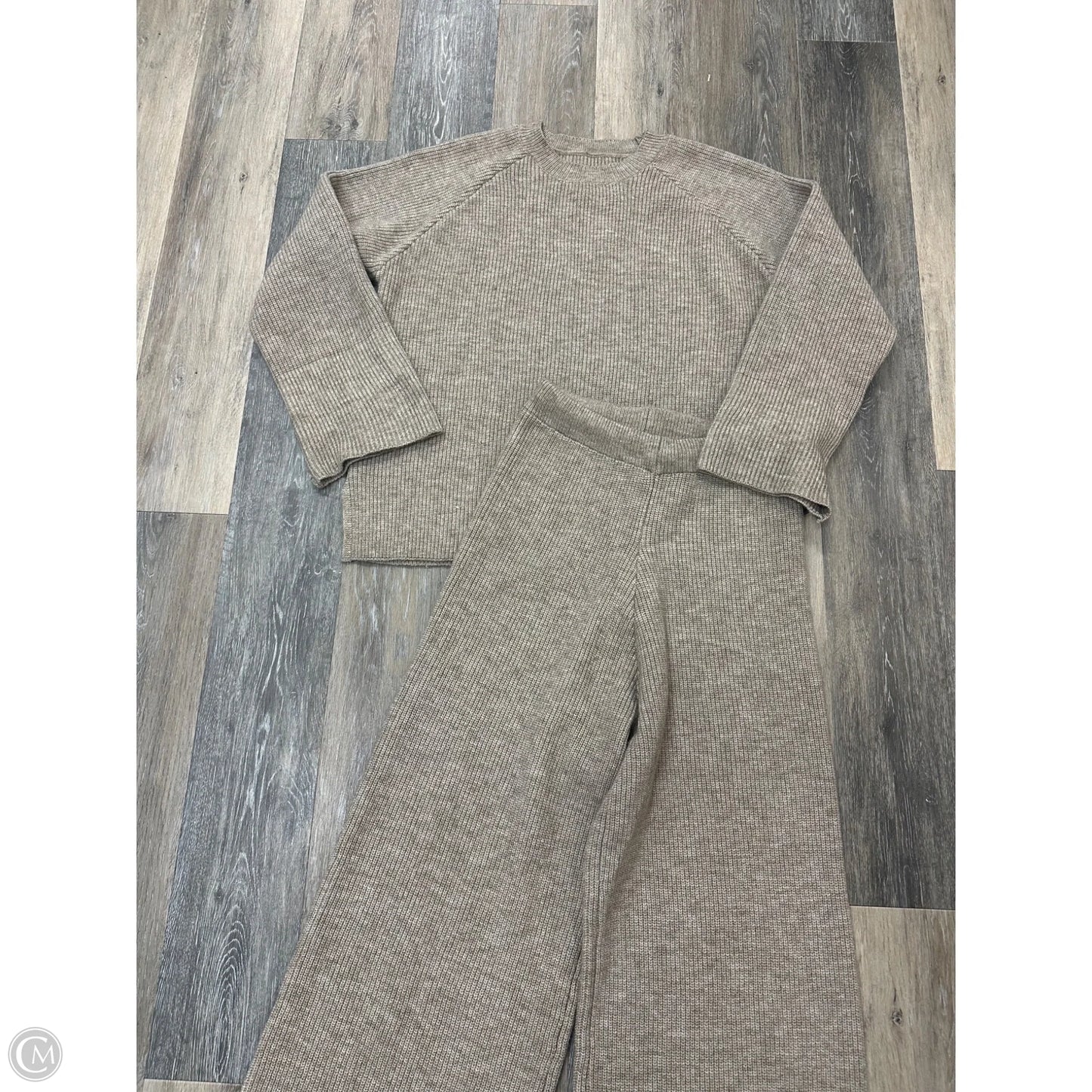 Lounge Set Pants By Cmc In Tan, Size: M
