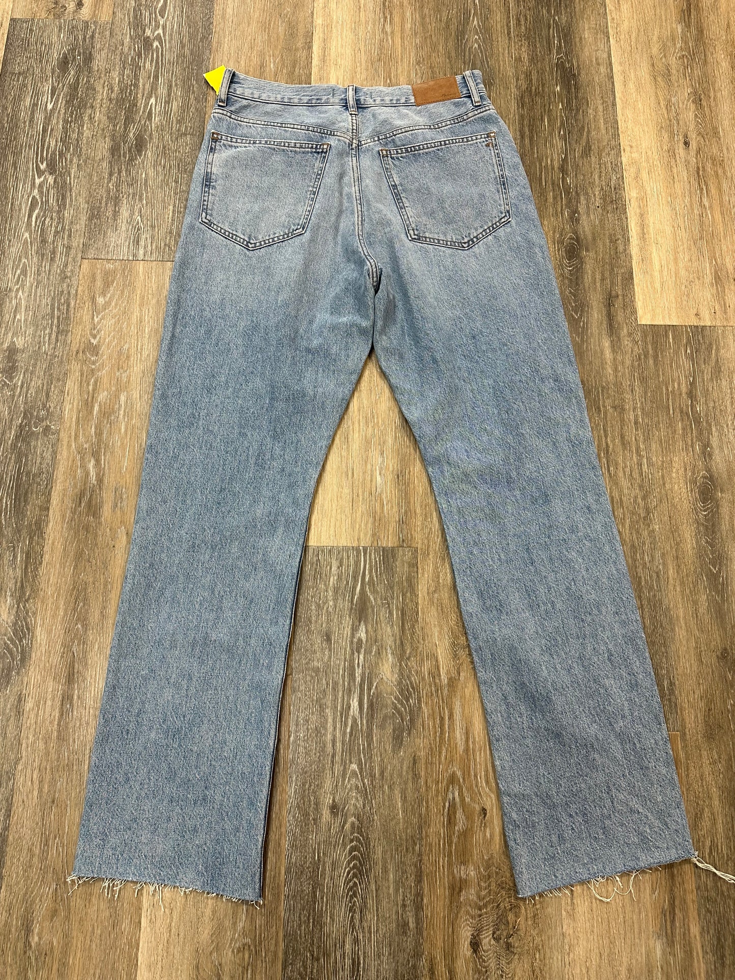 Jeans Straight By Madewell In Blue Denim, Size: 6/28