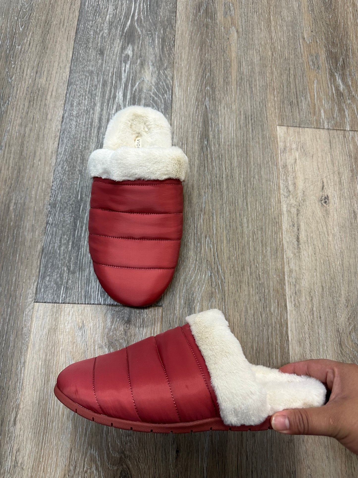 Slippers By Vionic In Red Size: 7