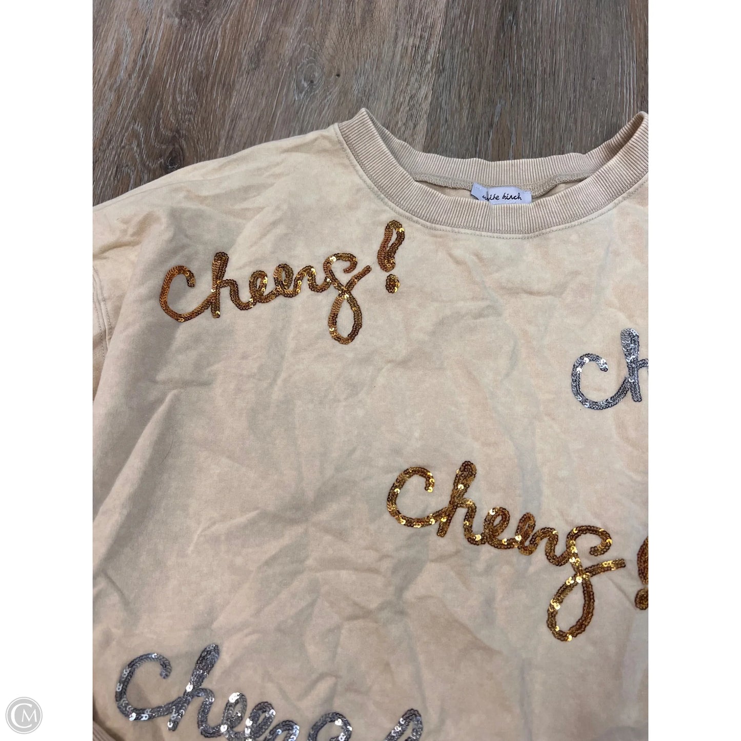 Top Long Sleeve By White Birch In Yellow, Size: L