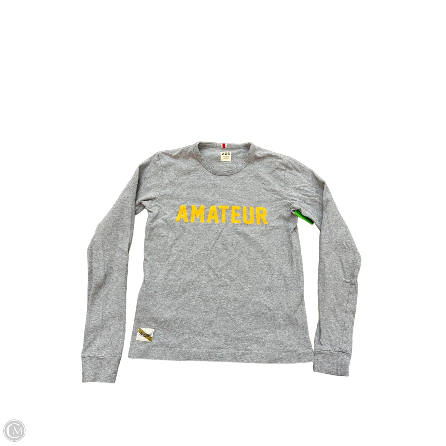 Top Long Sleeve By Tracksmith In Grey, Size: Xxs