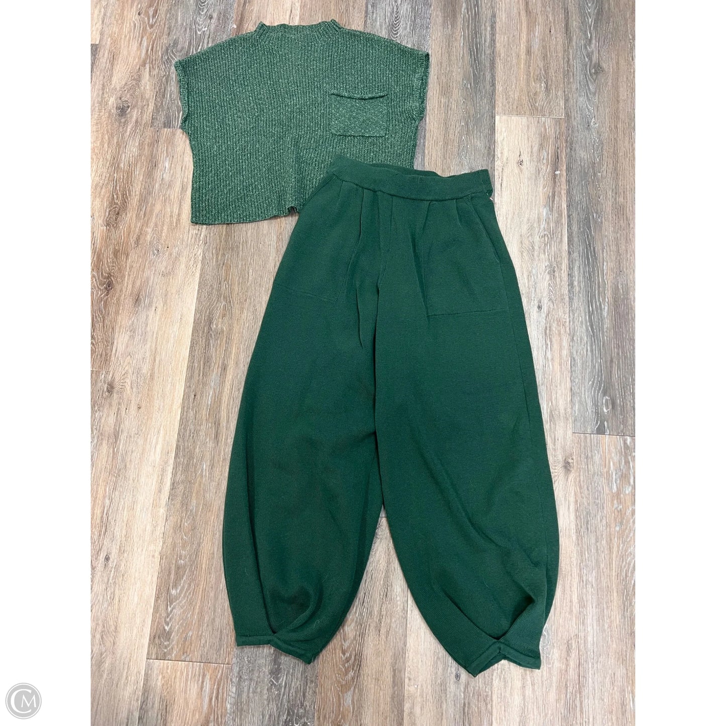 Pants Set 2pc By Free People In Green, Size: M