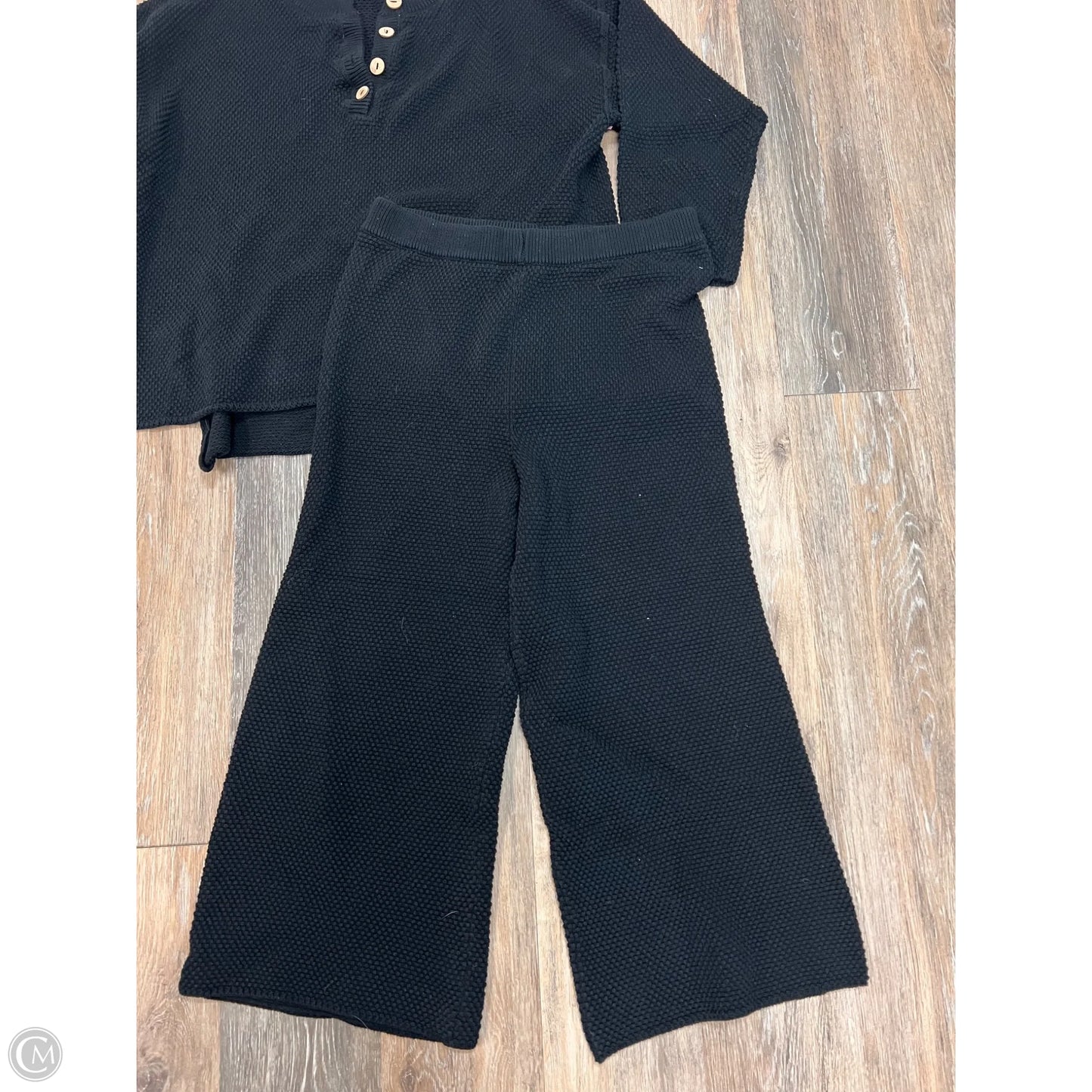 Pants Set 2pc By Free People In Black, Size: M