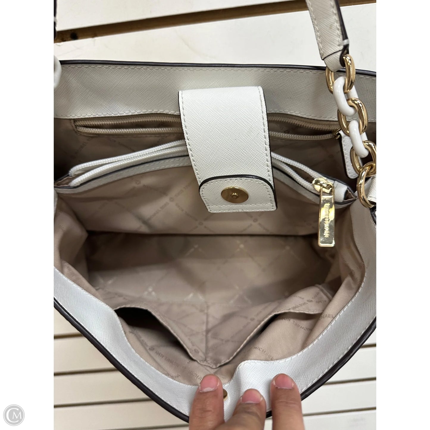 Handbag Designer By Michael Kors, Size: Medium