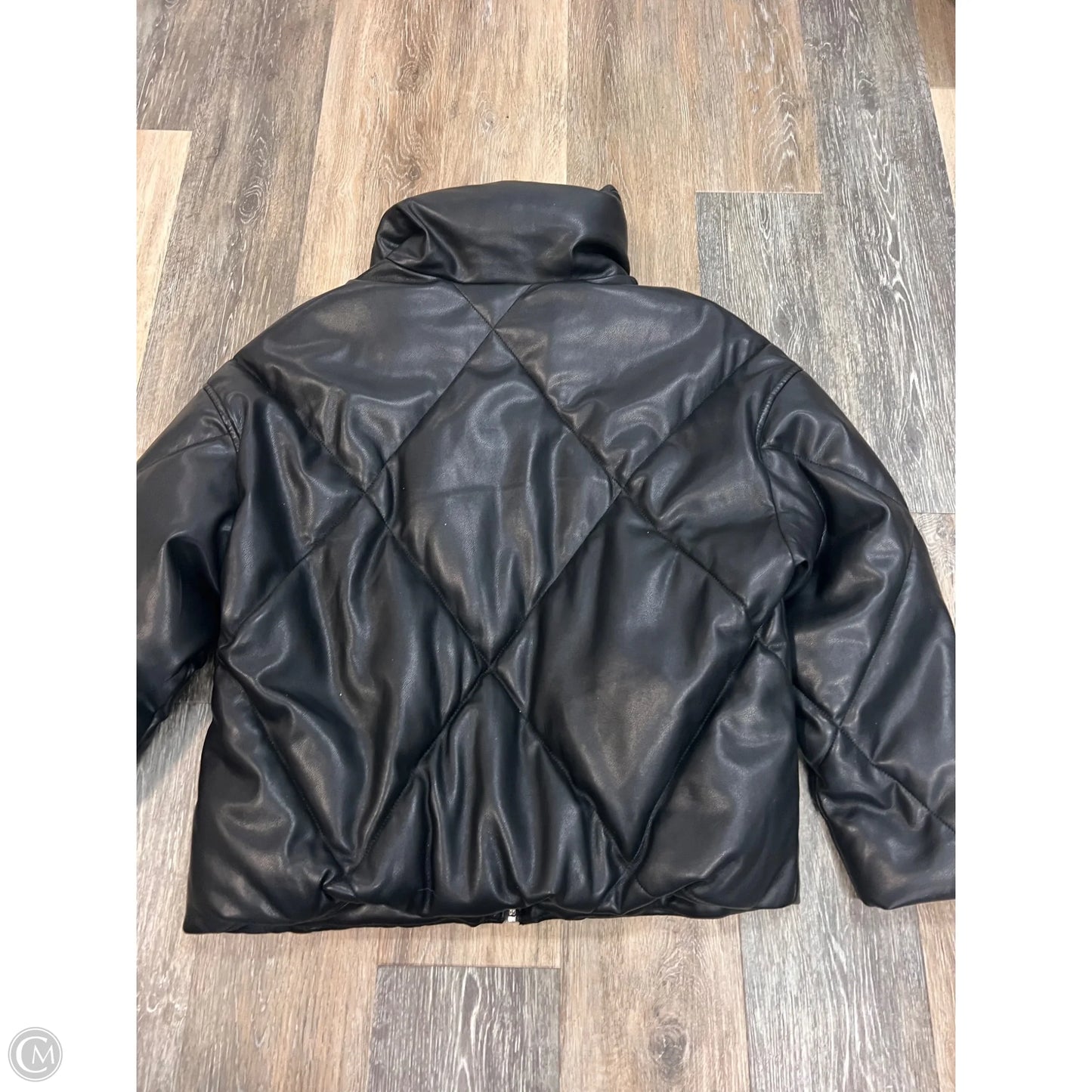 Coat Puffer & Quilted By Abercrombie And Fitch In Black, Size: M
