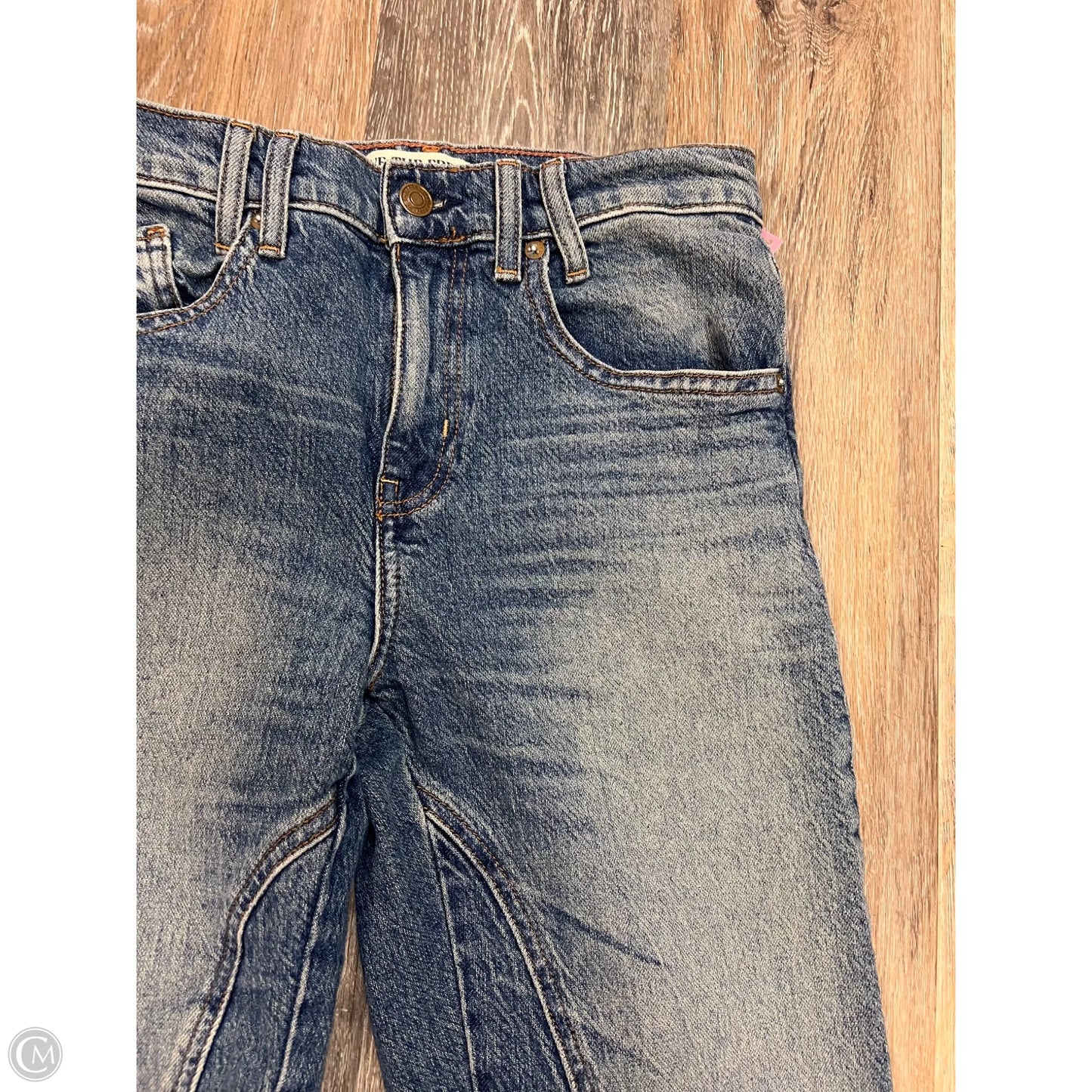 Jeans Wide Leg By We The Free In Blue Denim, Size: 2/26