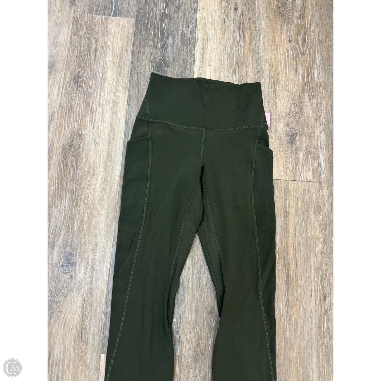 Athletic Pants By Lululemon In Green, Size: 4