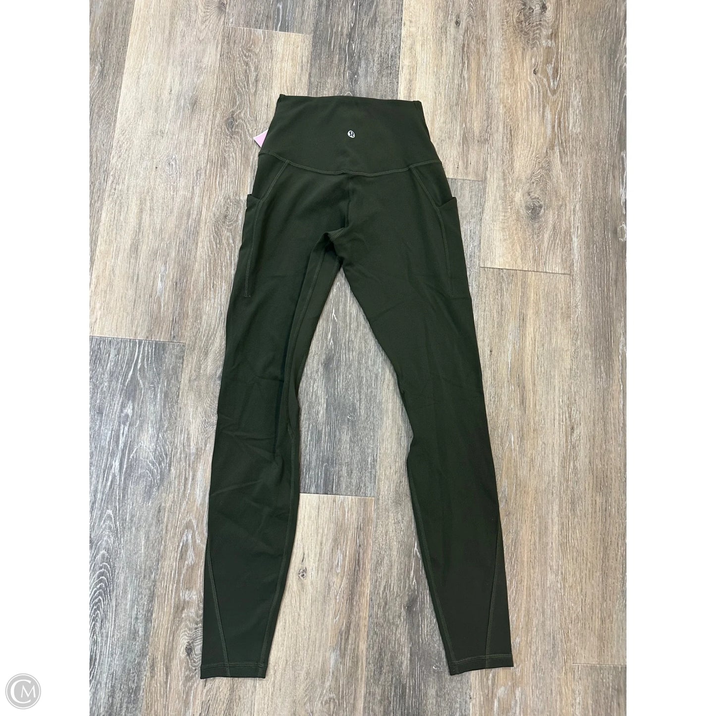 Athletic Pants By Lululemon In Green, Size: 4