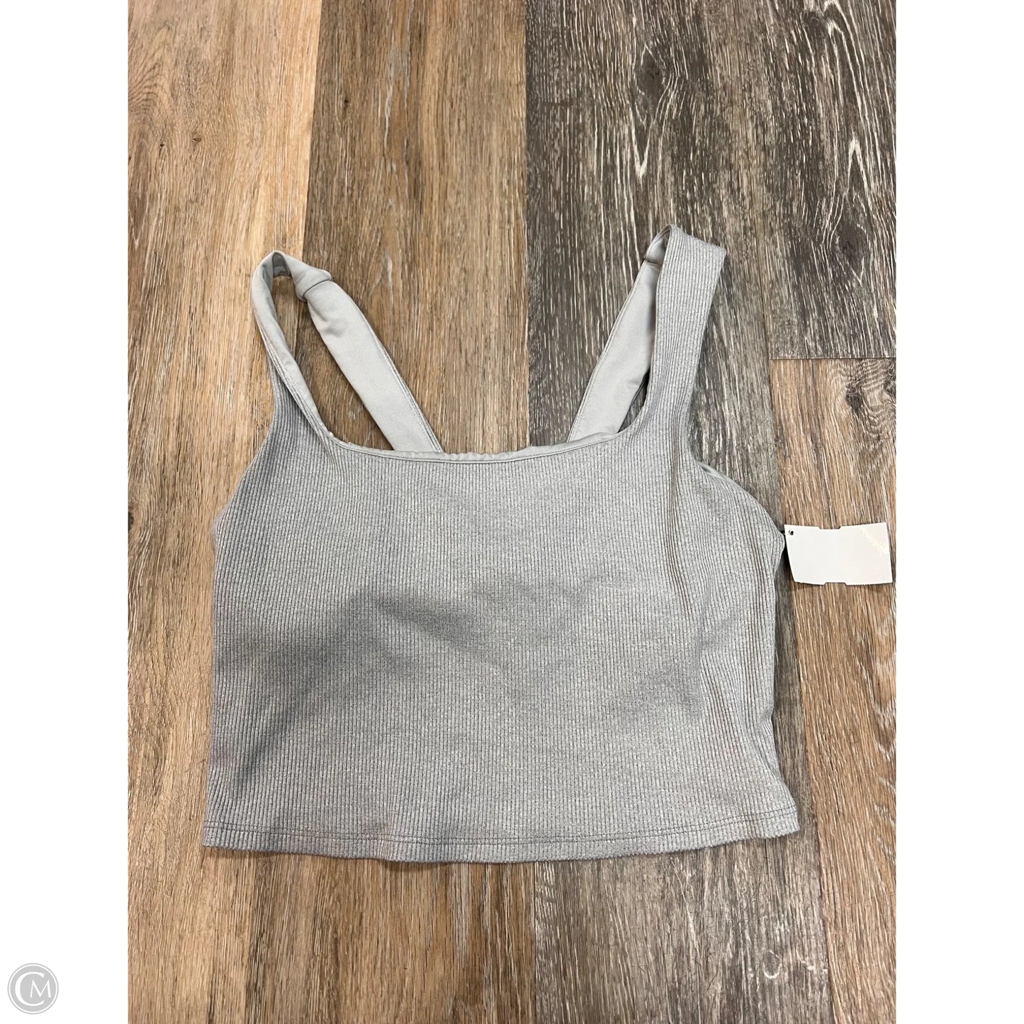 Athletic Tank Top By Alo In Grey, Size: M