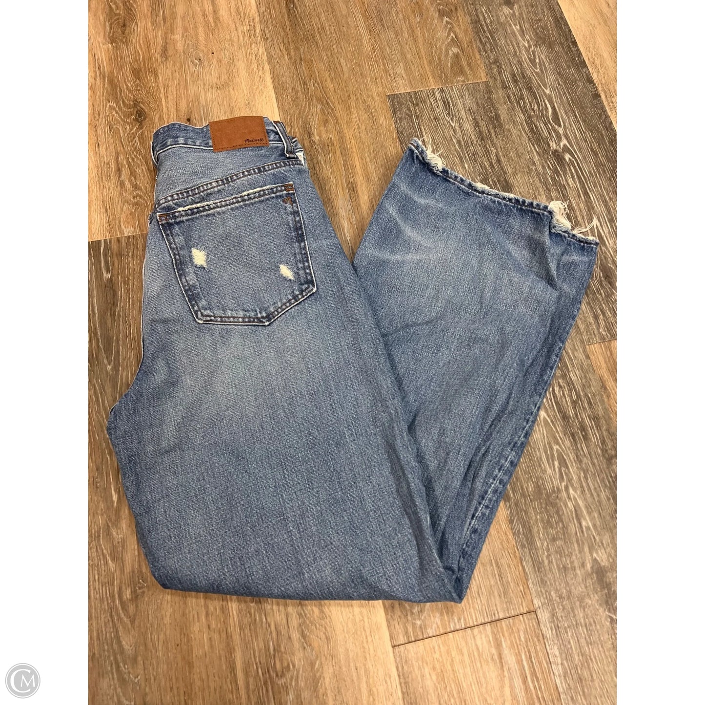 Jeans Wide Leg By Madewell In Blue Denim, Size: 4/27