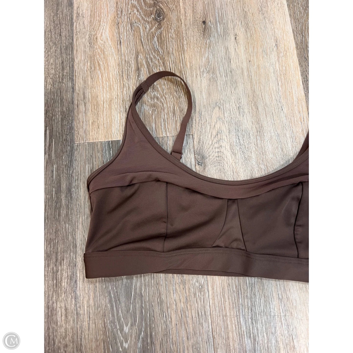Athletic Bra By Gym Shark In Brown, Size: M