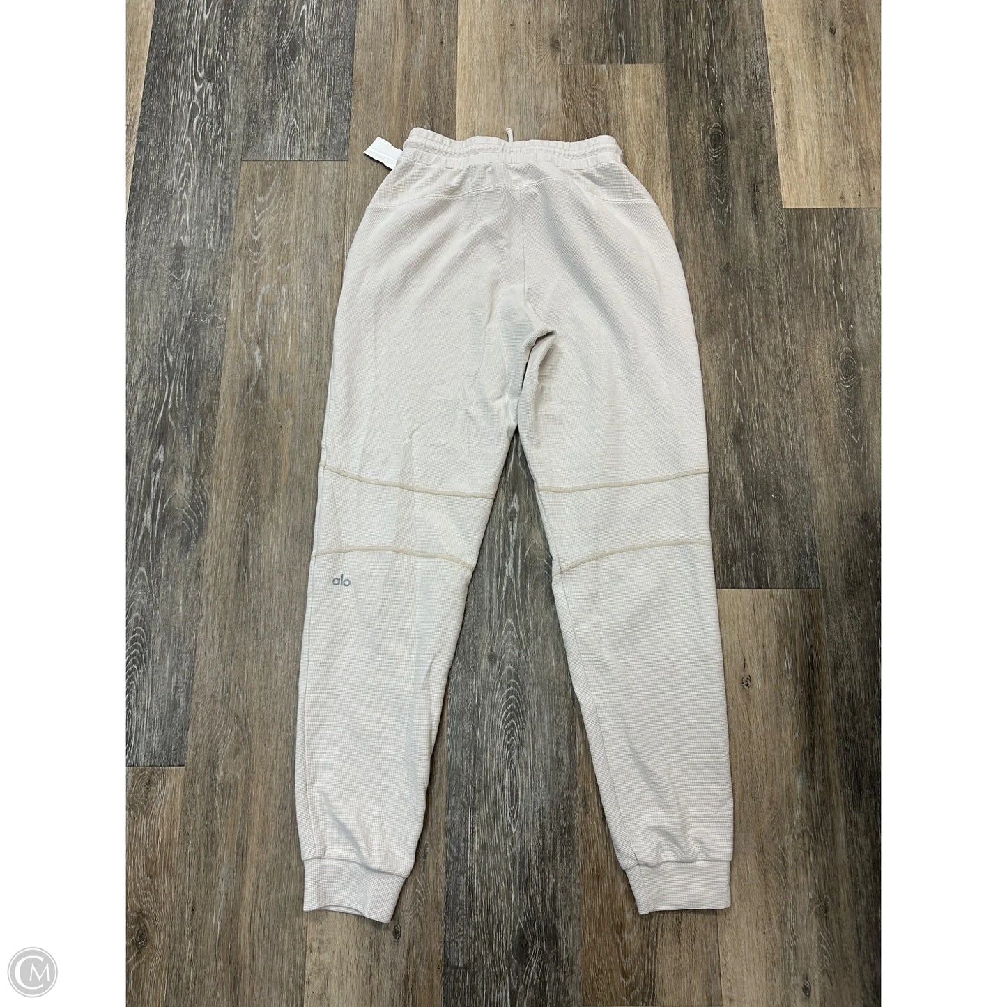 Athletic Pants By Alo In Cream, Size: S