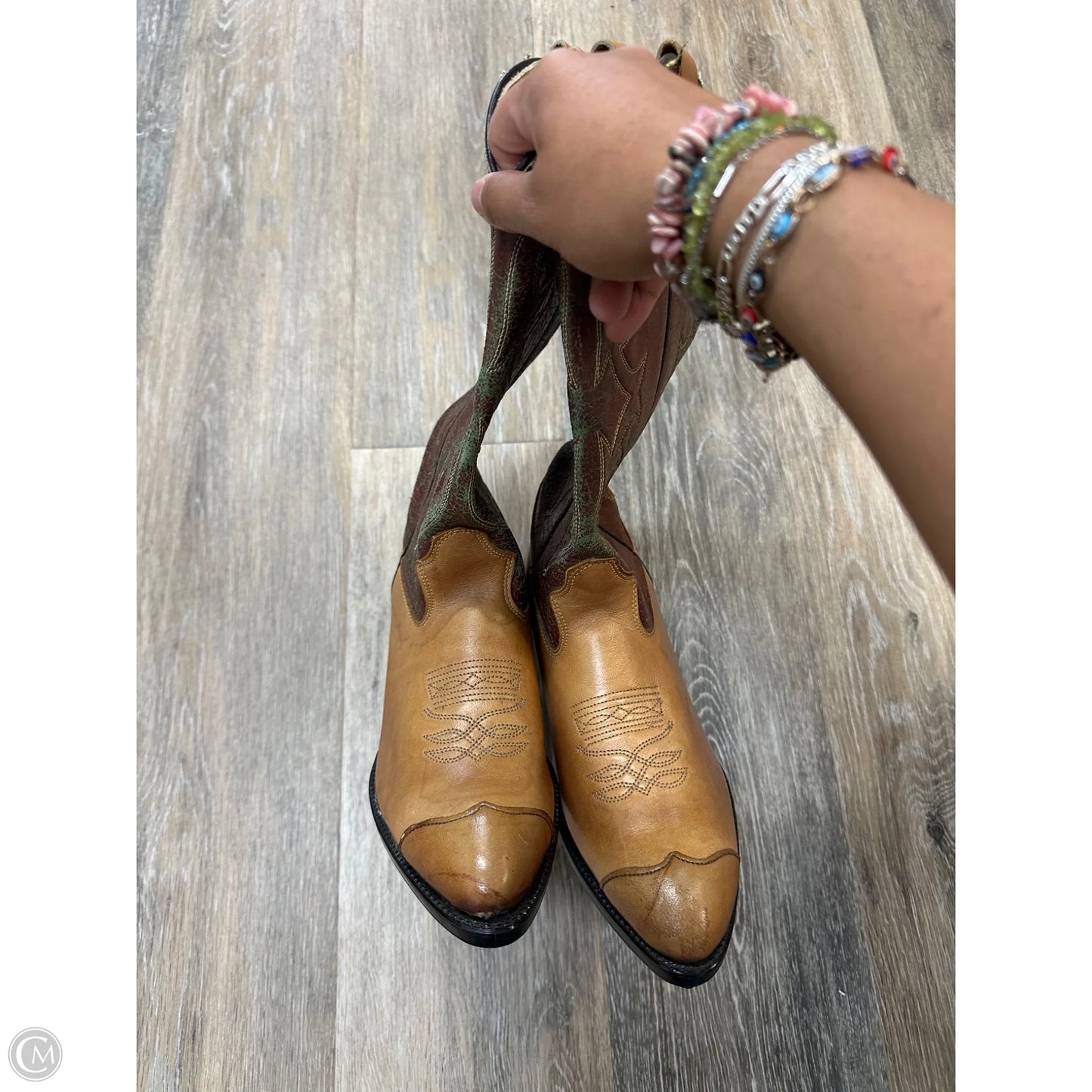 Boots Western By Kenny Rogers In Brown, Size: 5.5