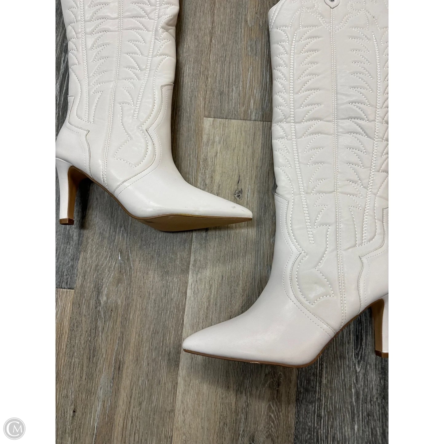 Boots Western By Lemonade In White, Size: 8.5
