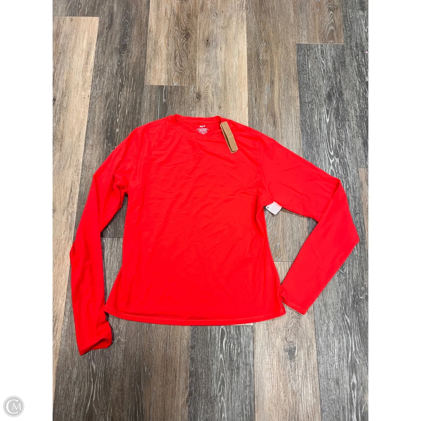 Top Long Sleeve By Skims In Red, Size: Xl