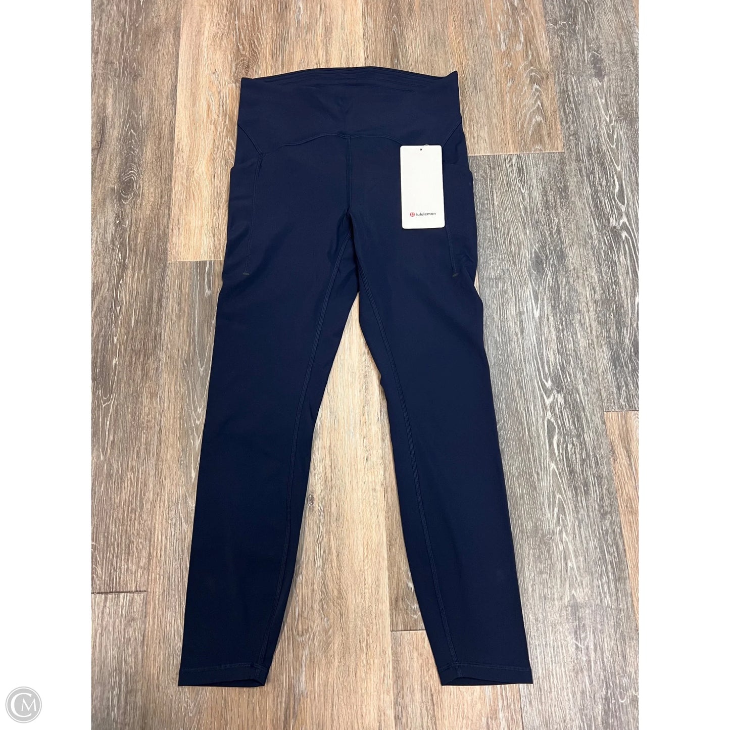 Athletic Pants By Lululemon In Navy, Size: 8