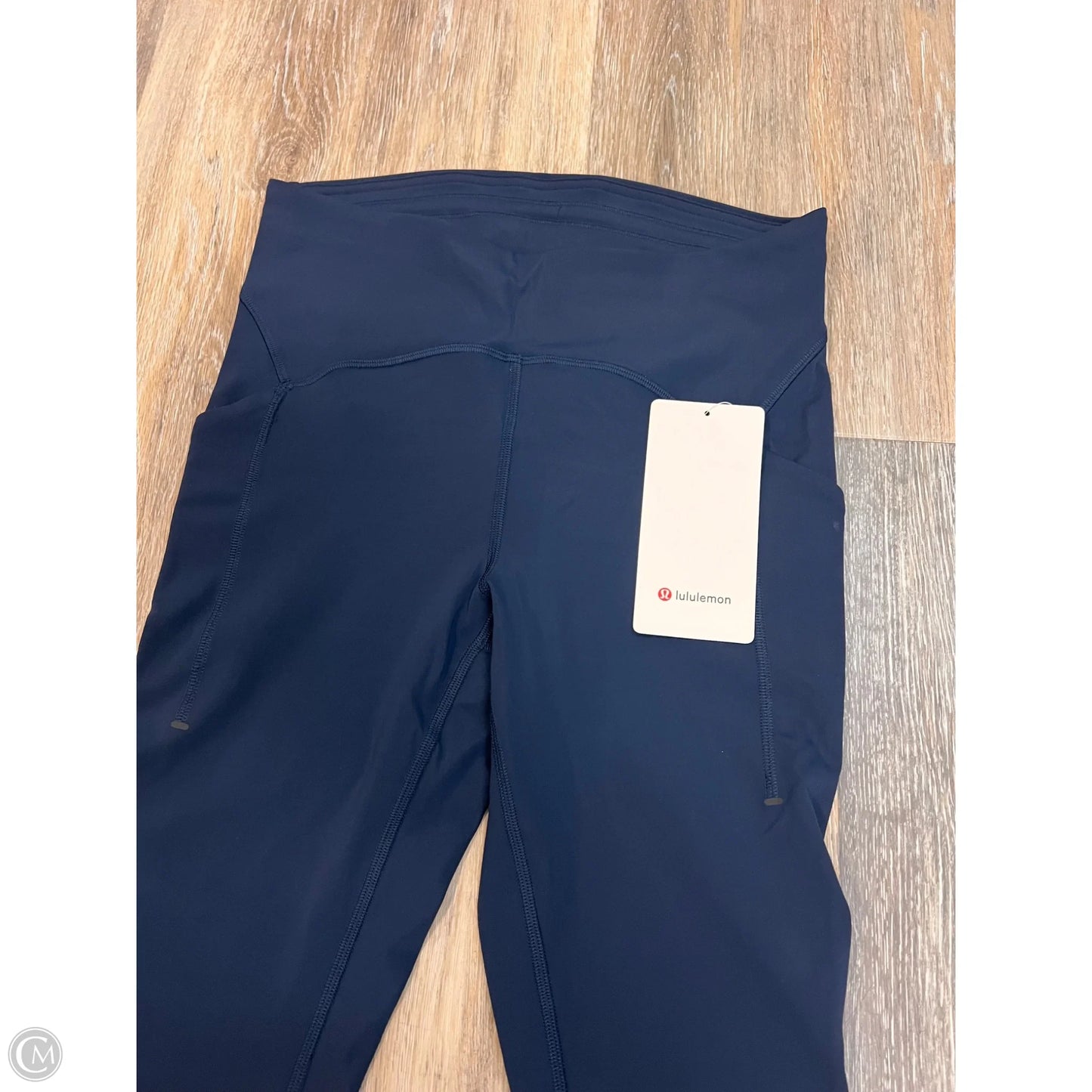 Athletic Pants By Lululemon In Navy, Size: 8