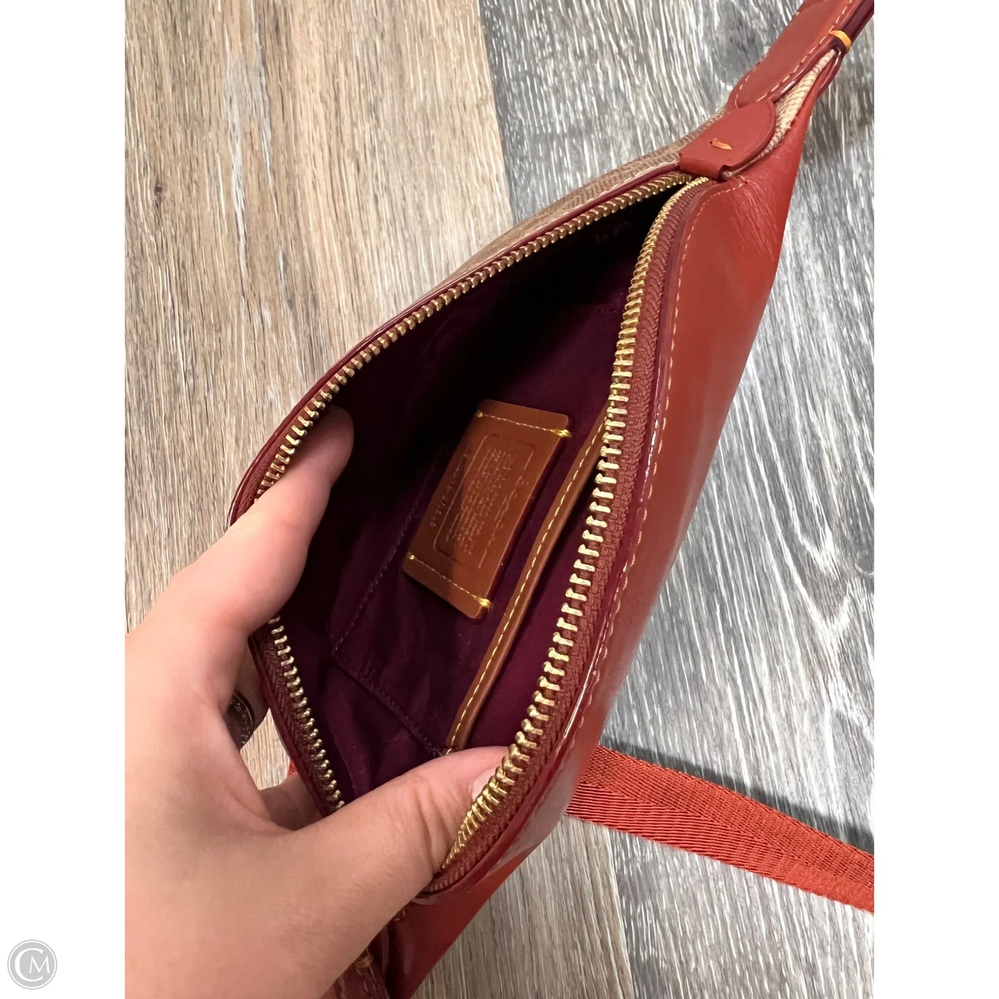 Belt Bag Designer By Coach, Size: Medium