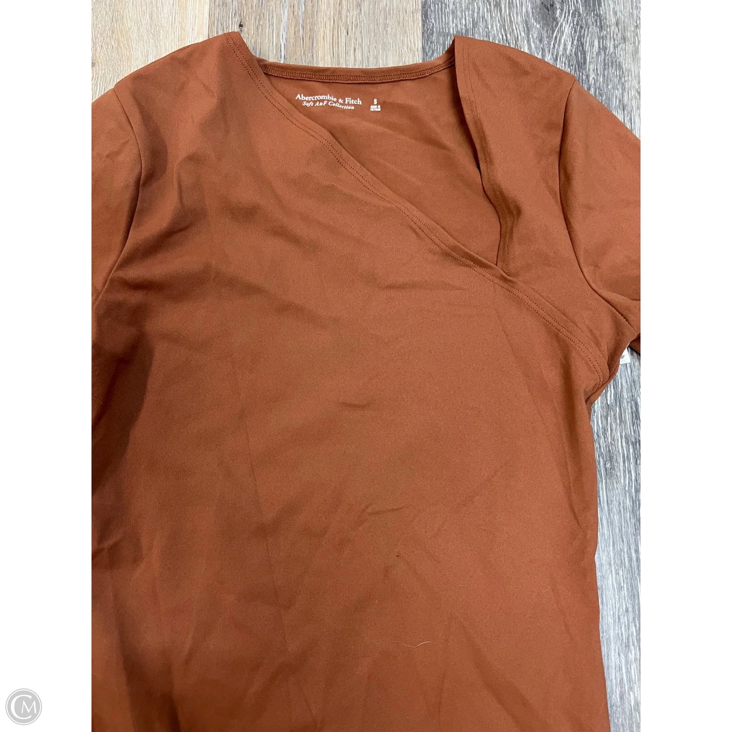 Bodysuit By Abercrombie And Fitch In Orange, Size: S