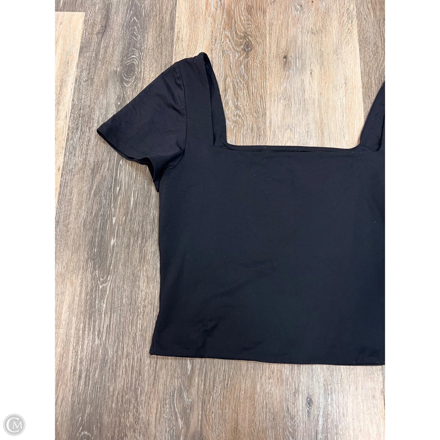 Blouse Short Sleeve By Babaton In Black, Size: Xl