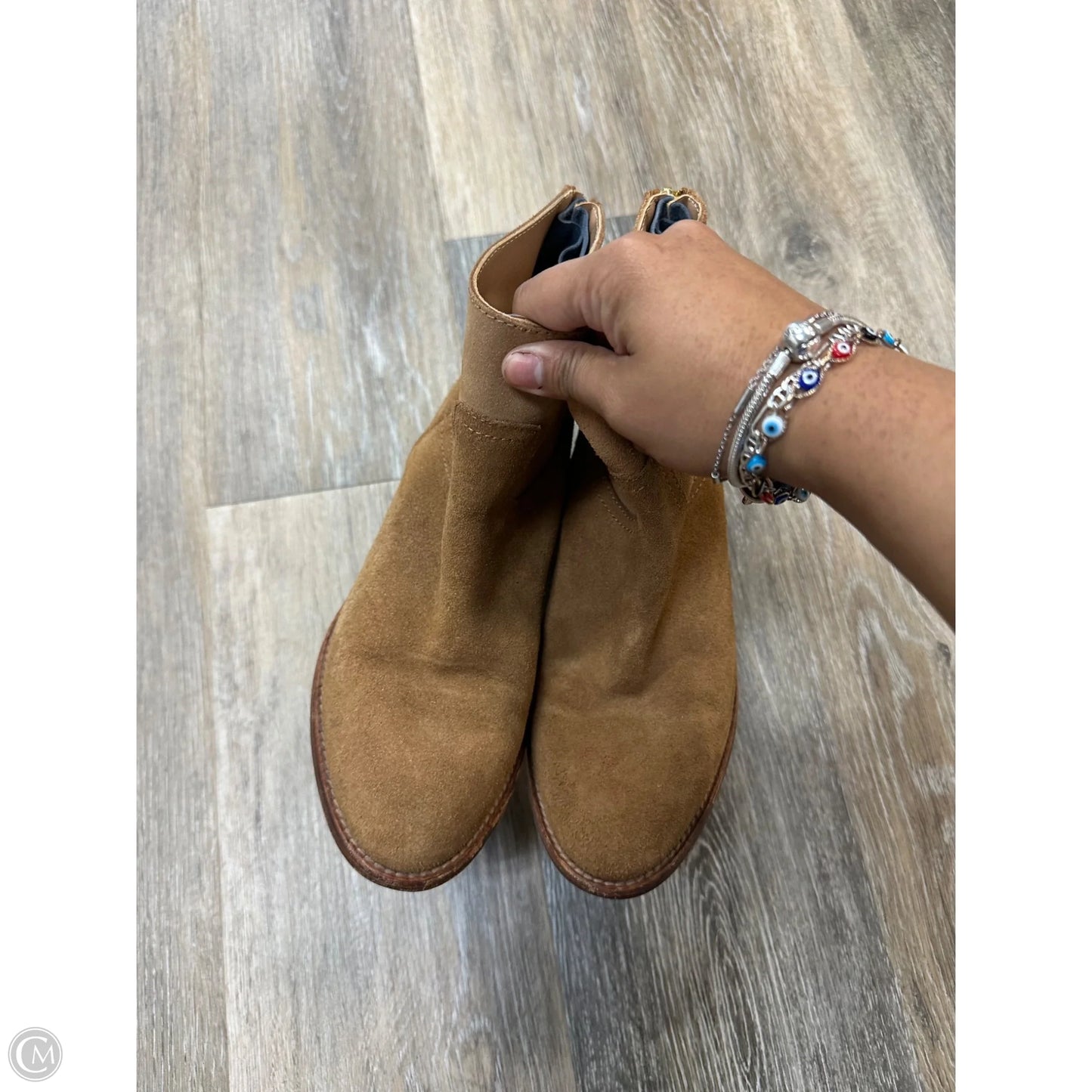 Boots Ankle Heels By Zadig And Voltaire In Tan, Size: 6