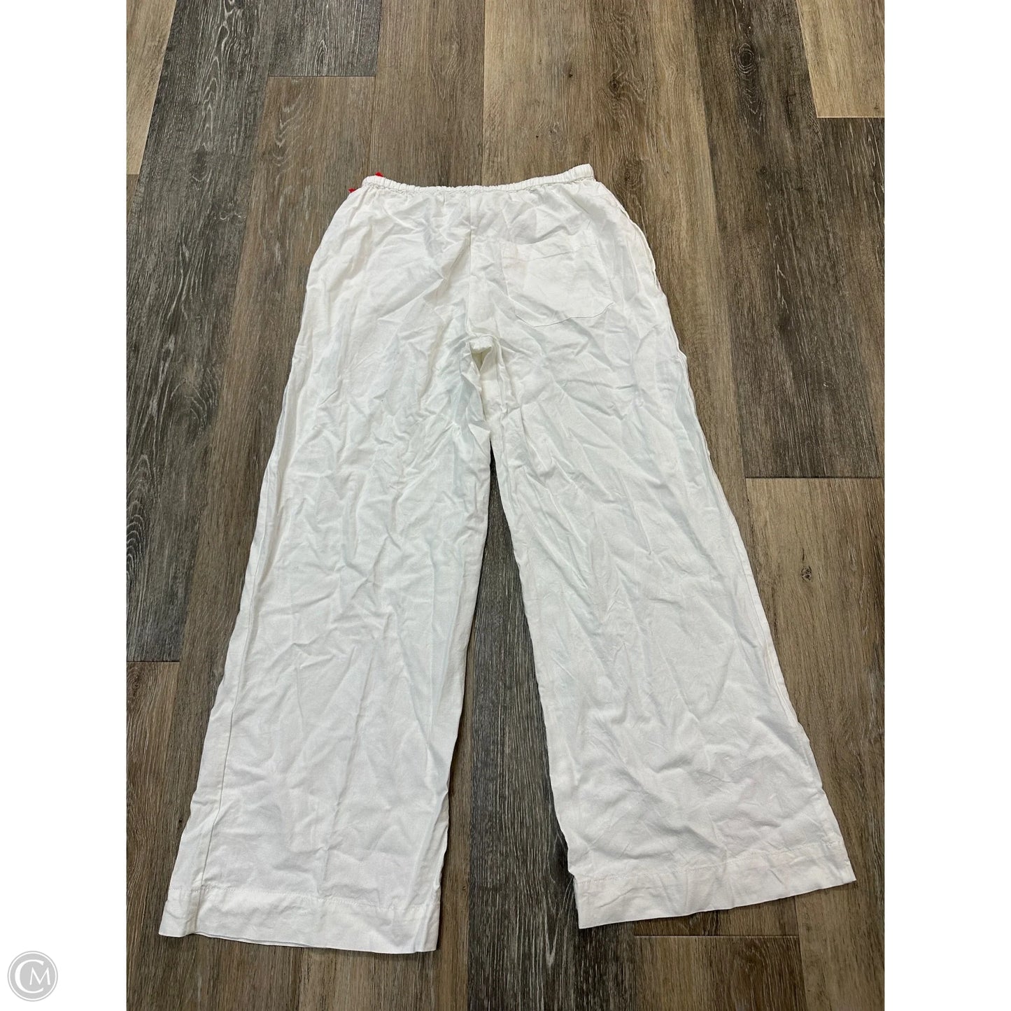 Pants Linen By Olivaceous In White, Size: S
