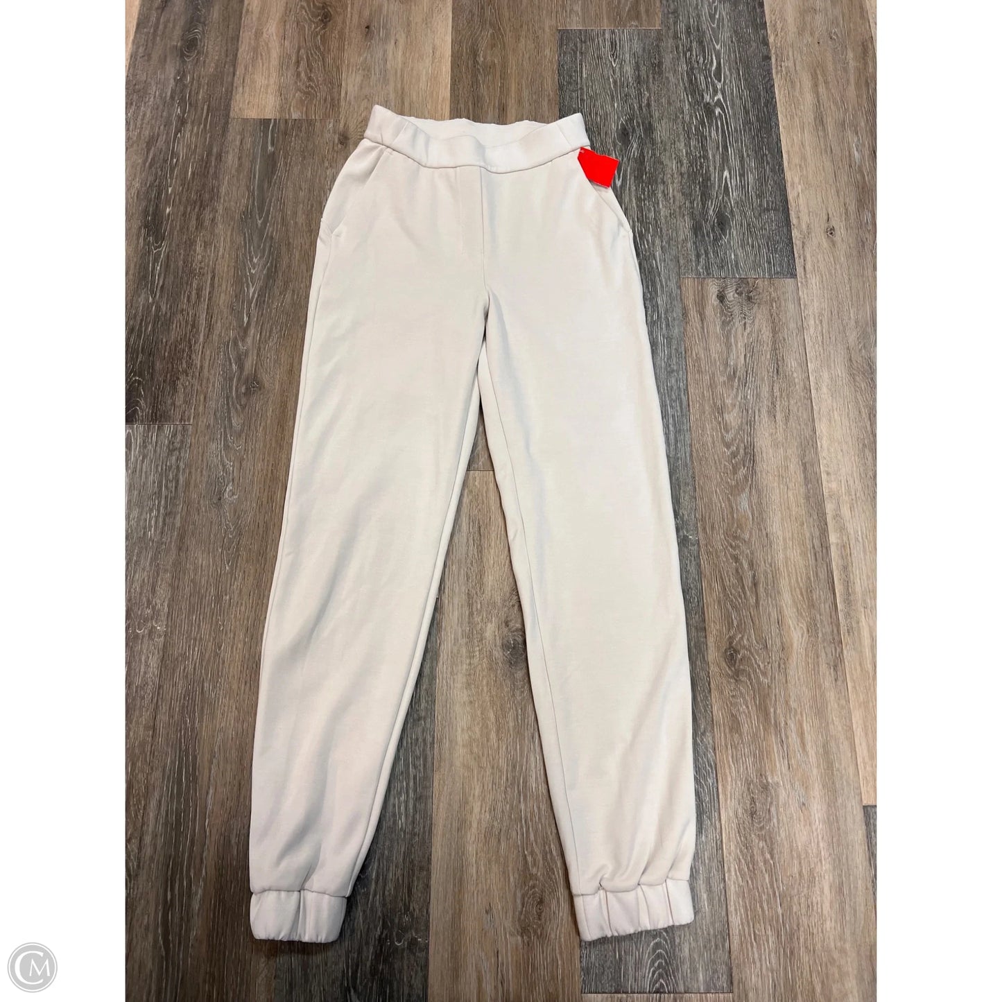 Athletic Pants By Lululemon In Cream, Size: 2