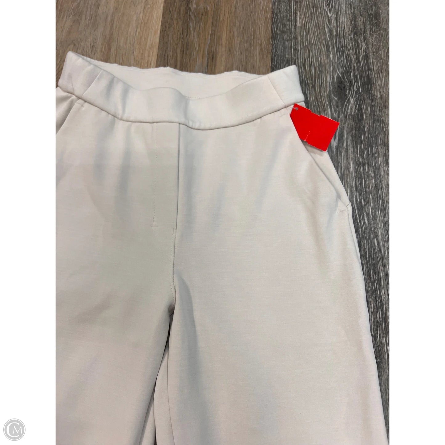 Athletic Pants By Lululemon In Cream, Size: 2