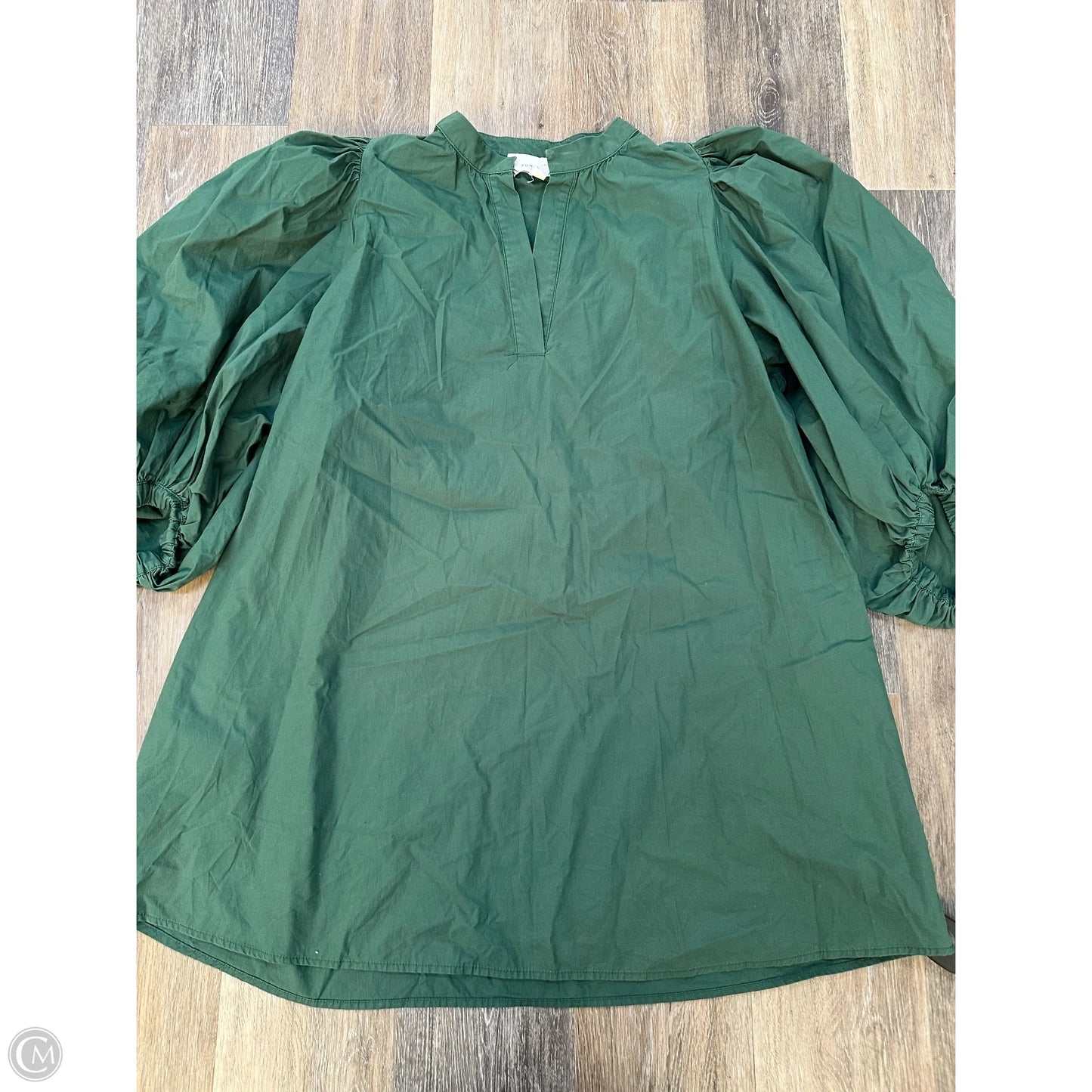 Dress Casual Short By Pomander Place In Green, Size: Xl