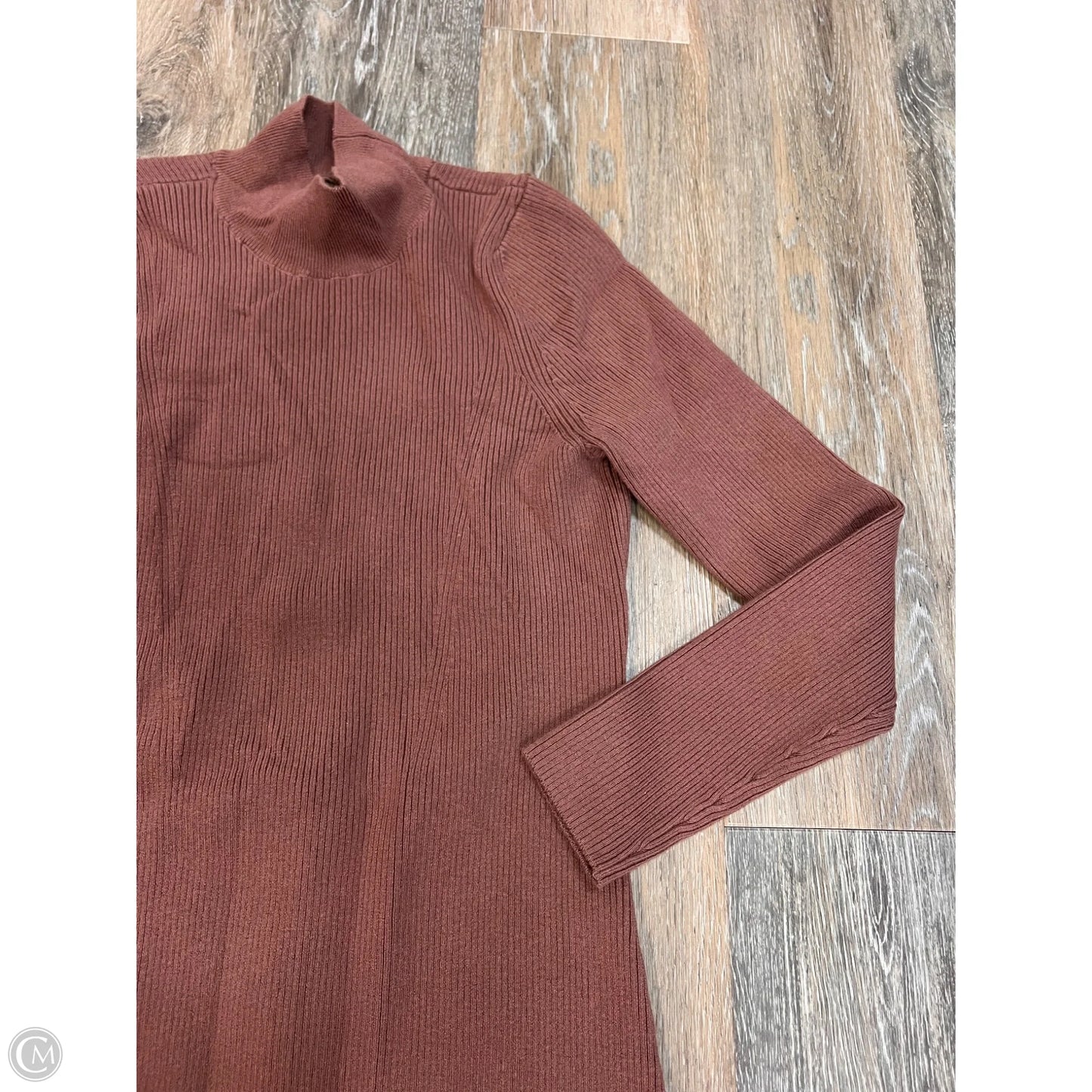 Dress Sweater By Abercrombie And Fitch In Brown, Size: L