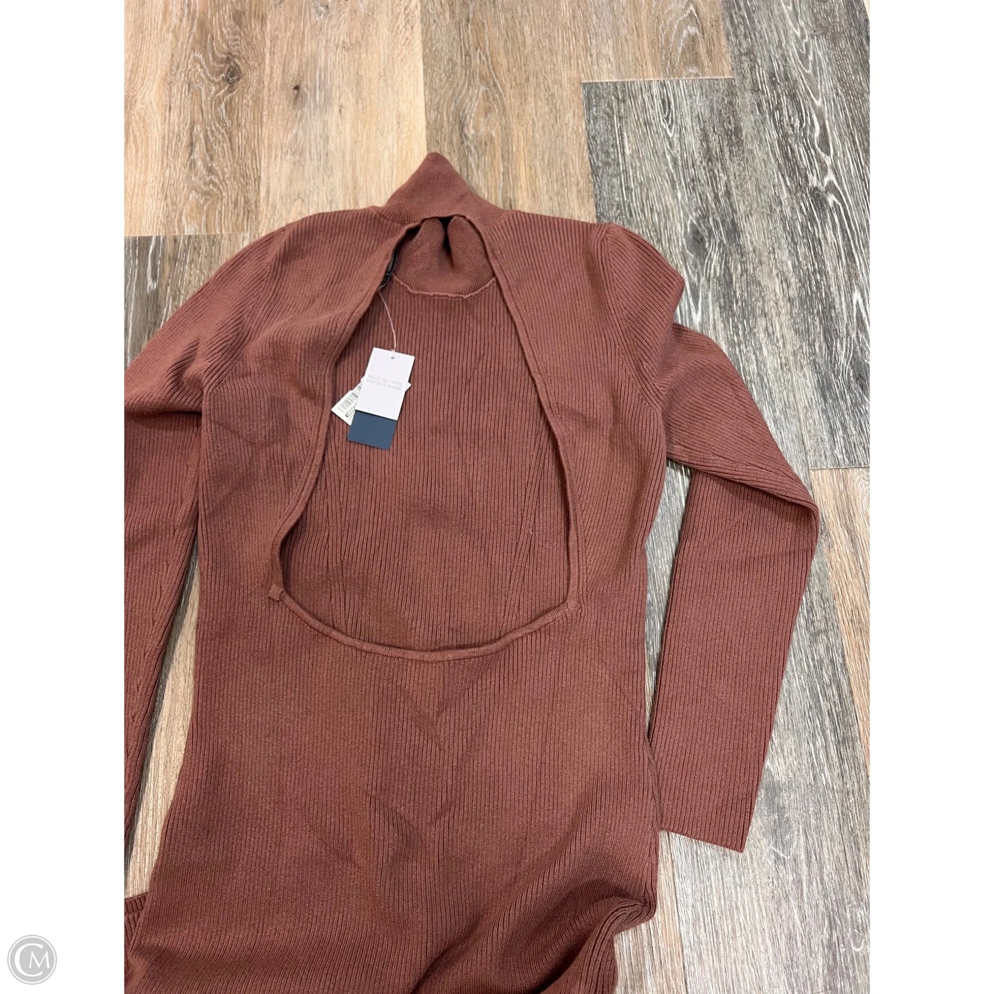 Dress Sweater By Abercrombie And Fitch In Brown, Size: L