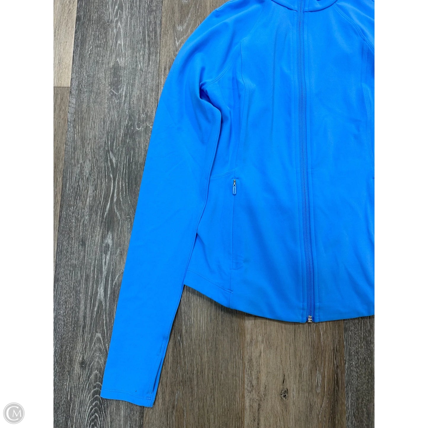 Athletic Jacket By Athleta In Blue, Size: Xs