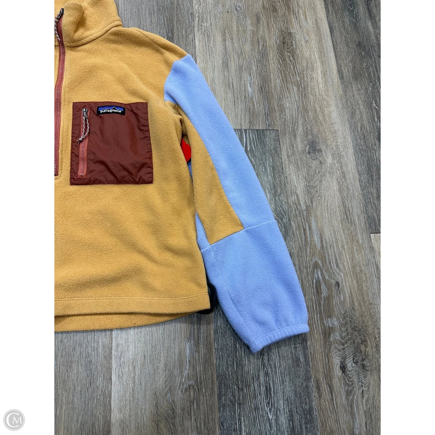 Athletic Fleece By Patagonia In Purple & Yellow, Size: S