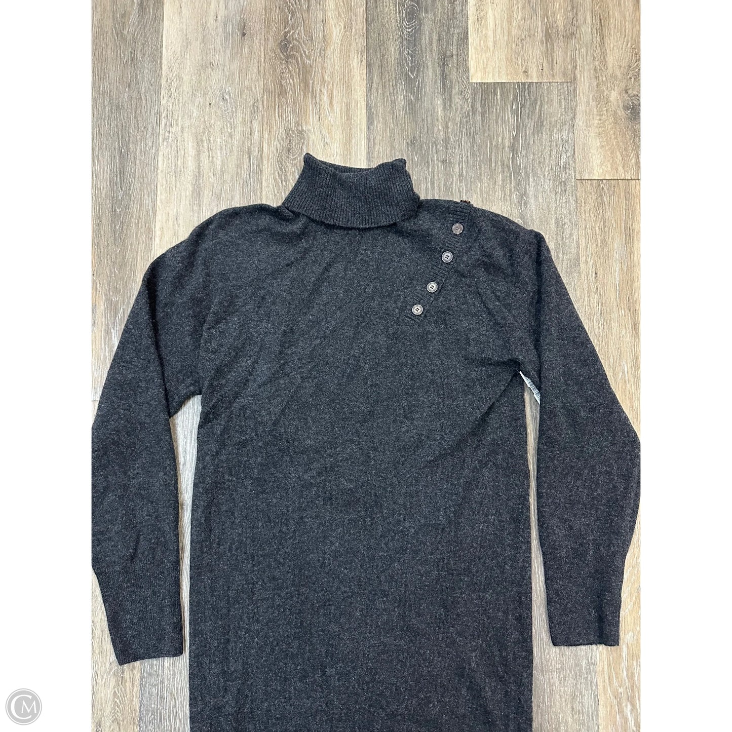 - Dress Sweater By Naadam In Grey, Size: M