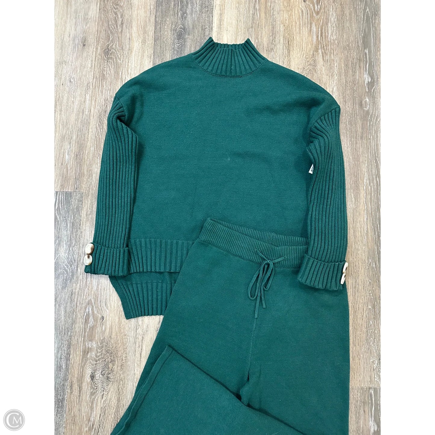 Pants Set 2pc By Cmc In Green, Size: S